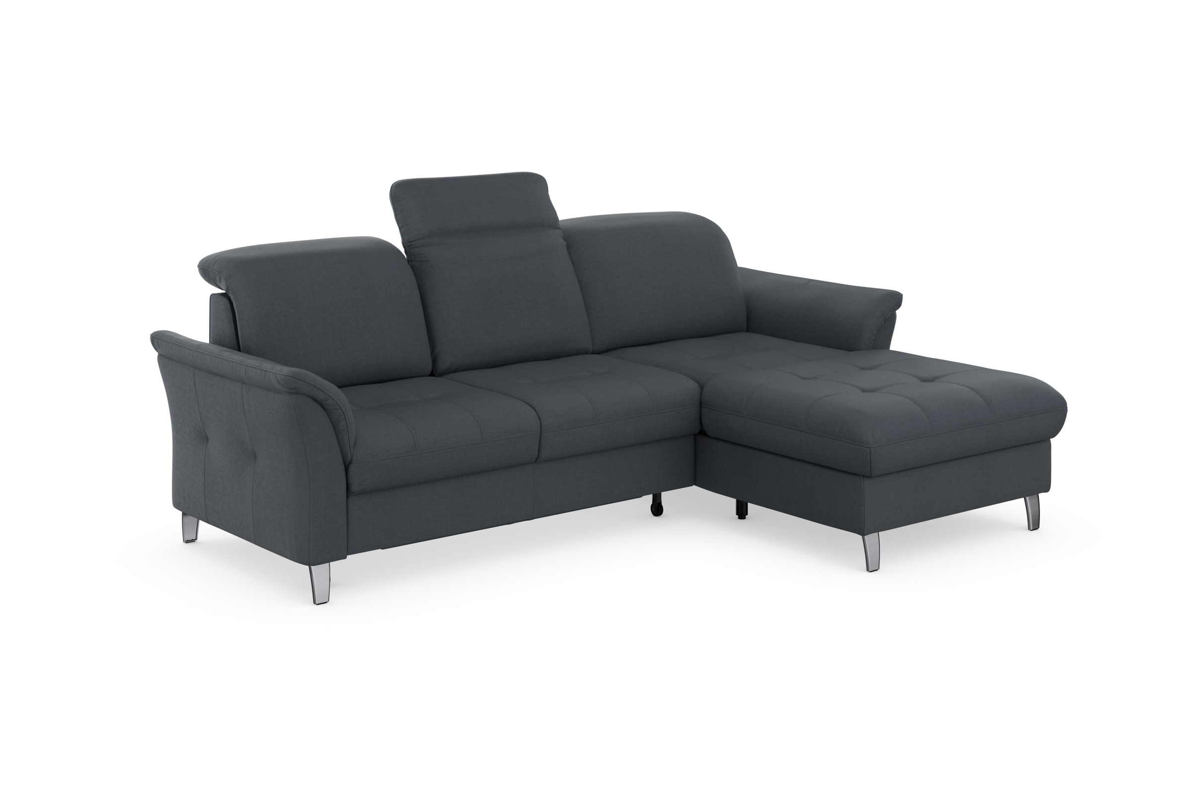 sit&more Ecksofa »Maggiore L-Form«, wahlweise mit Kopfteilverstellung, Bettfunktion und Bettkasten