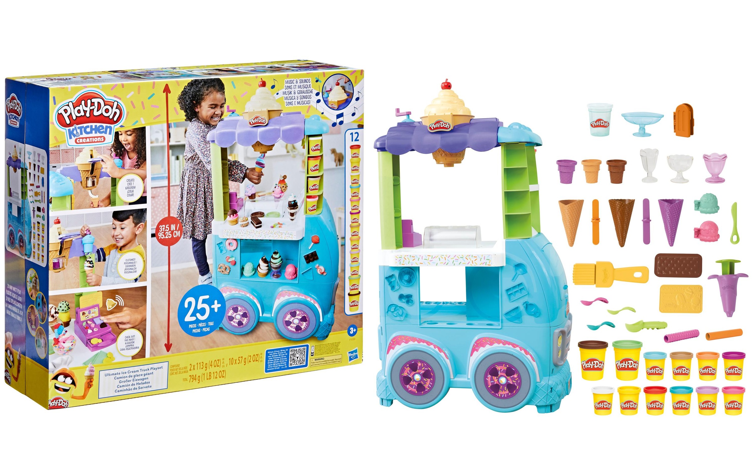 Play-Doh Knete »Grosser Eiswagen«