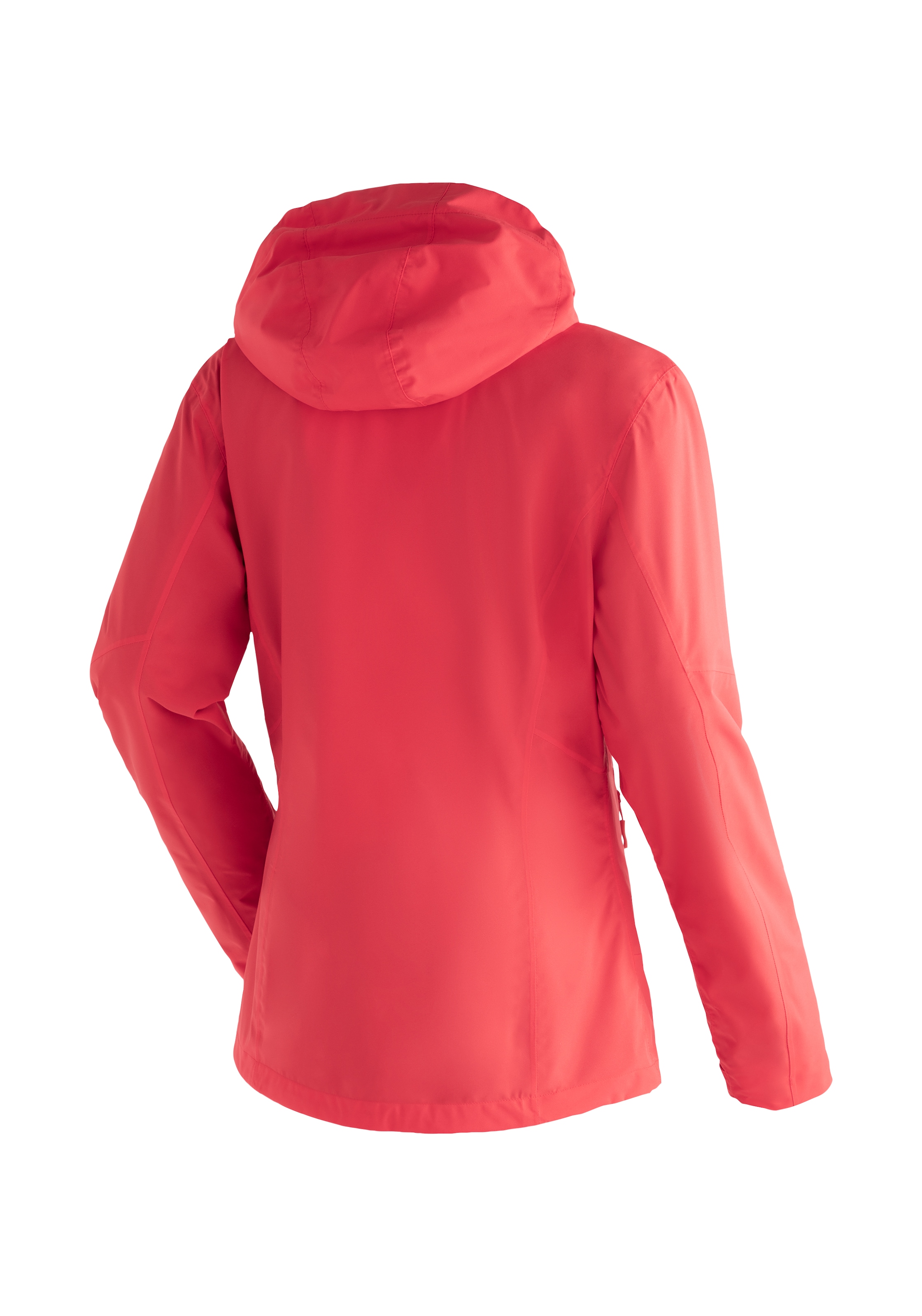 Maier Sports Outdoorjacke »Metor rec W«, Damen Regenjacke wasserdicht mit Kapuze, 2 Taschen aussen, Innentasche