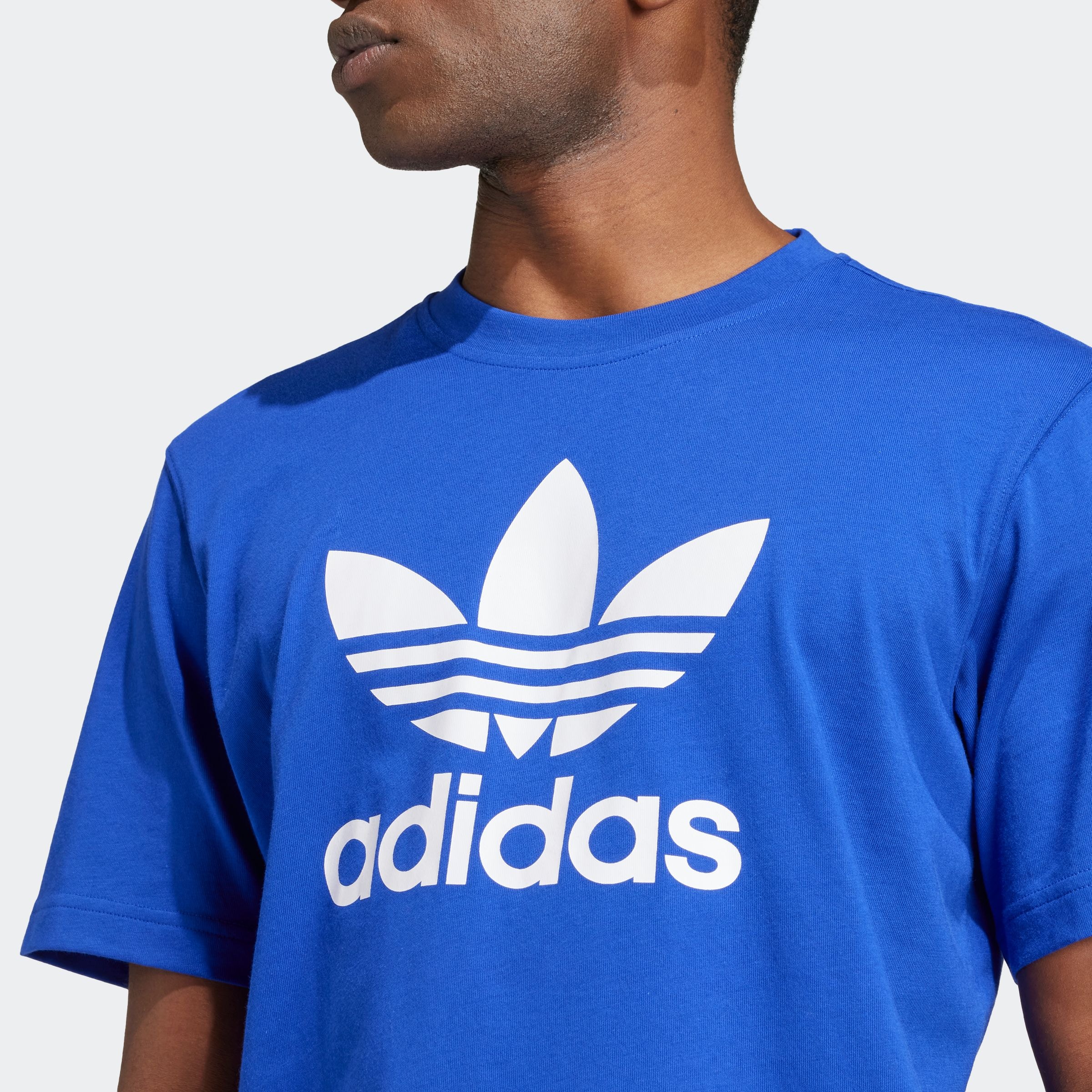 adidas Originals T-Shirt »TREFOIL T-SHIRT«, Basic Shirt mit grossem Trefoil Logoprint