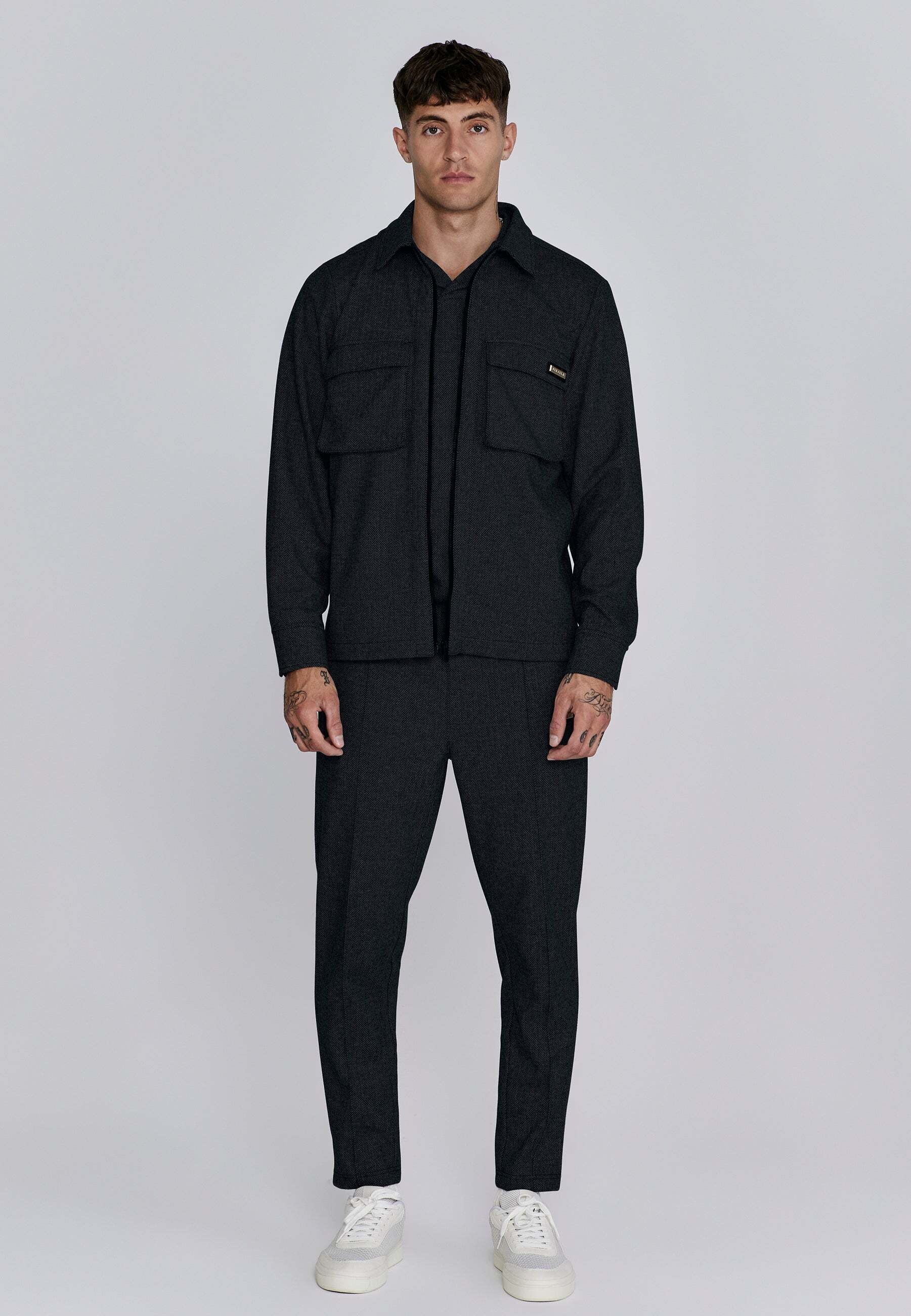 Siksilk Langarmhemd »Siksilk Overshirt Smart Overshirt«
