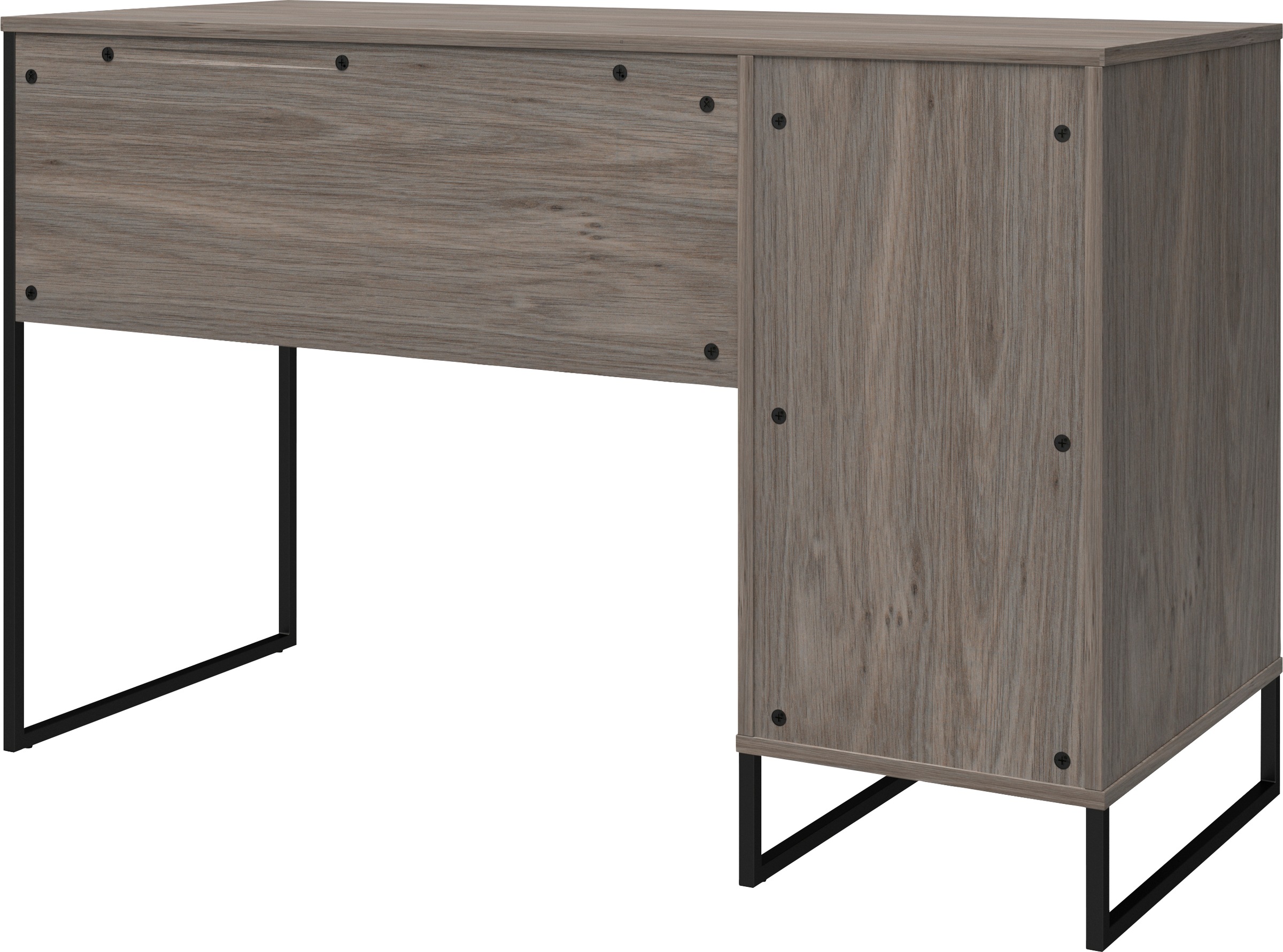 Dorel Home Schreibtisch »Purdue«, (1 St.), Tür mit Magnetverschluss, Gestell aus Metall, Höhe 76,5 cm