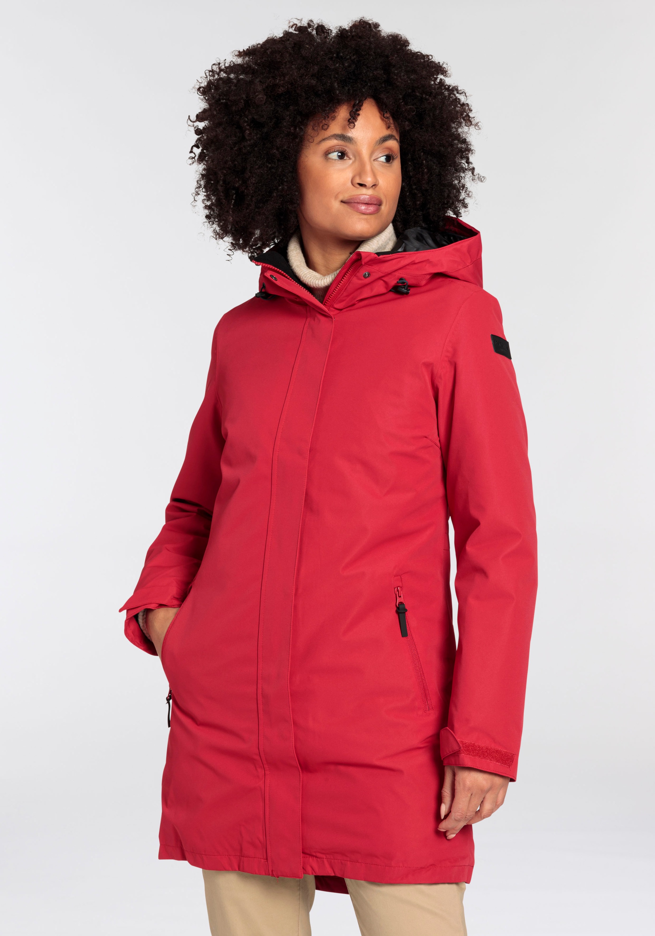Icepeak 3-in-1-Funktionsparka »PHILIPPSBU«, mit Kapuze, Winterjacke Wasserdicht, Winddicht & Atmungsaktiv