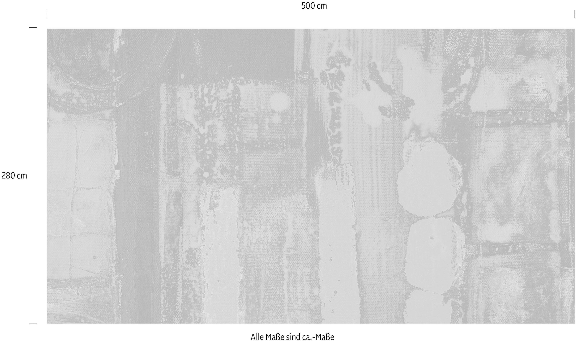 Komar Vliestapete »Digitaldruck Vlies - Stems Blooming - Grösse 500 x 280 cm«, bedruckt, Wohnzimmer, Schlafzimmer
