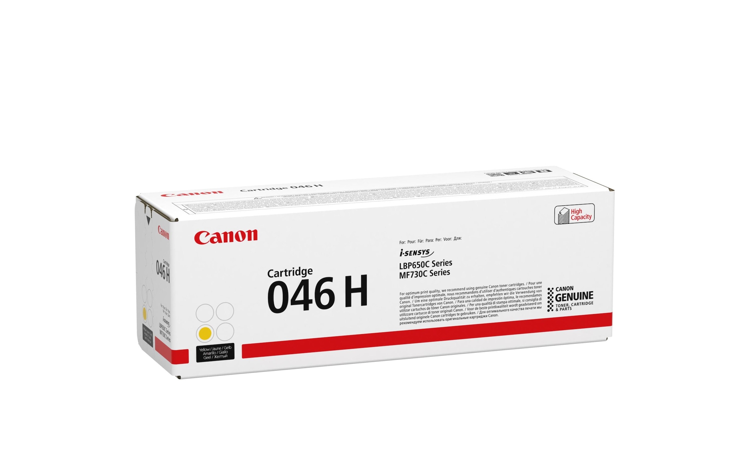 Canon Tonerpatrone »1251C002 046HY, yellow«, (1 St.)