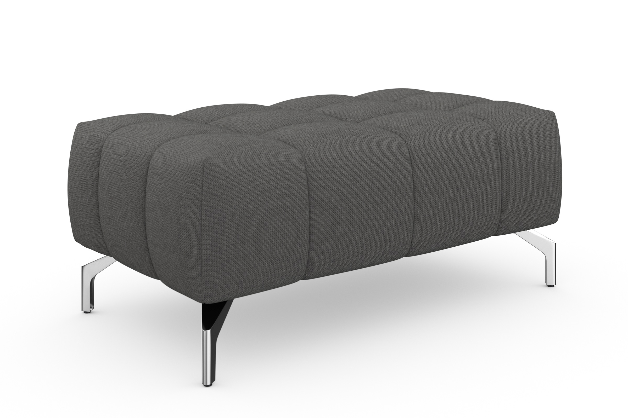 sit&more Hocker »Cool«, mit silberfarbenen Füssen