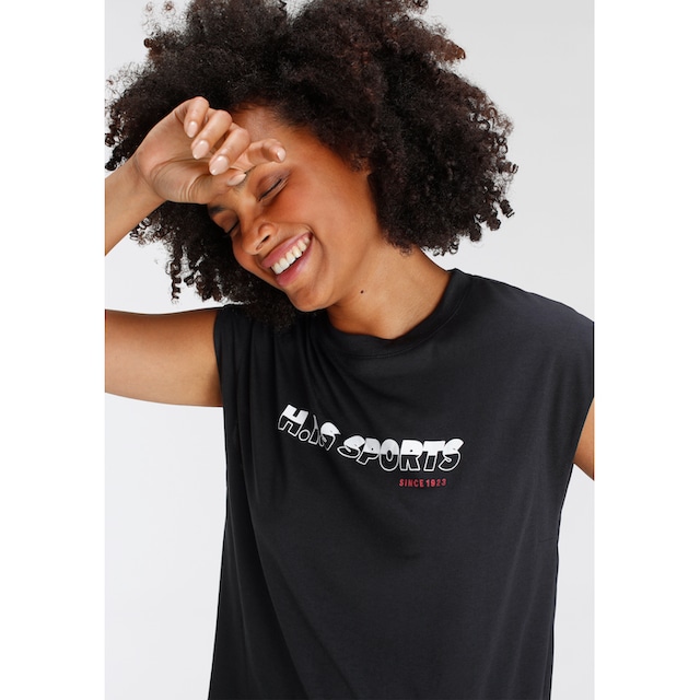 H.I.S T-Shirt, mit zweifarbigem Logo-Print vorne online bestellen bei  Jelmoli-Versand Schweiz