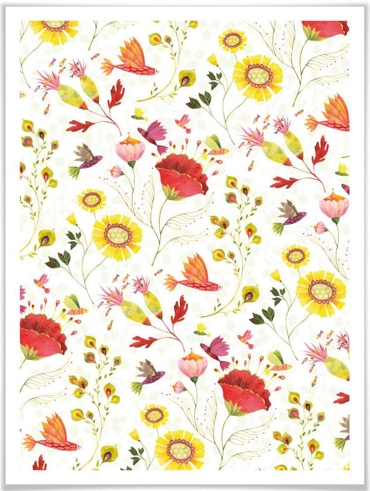 »Märchen Blumen«, Wandbilder Jelmoli-Versand Pflanzen, | Bild, Poster, St.), (1 Poster online Wall-Art Florale Wandposter Wandbild, bestellen