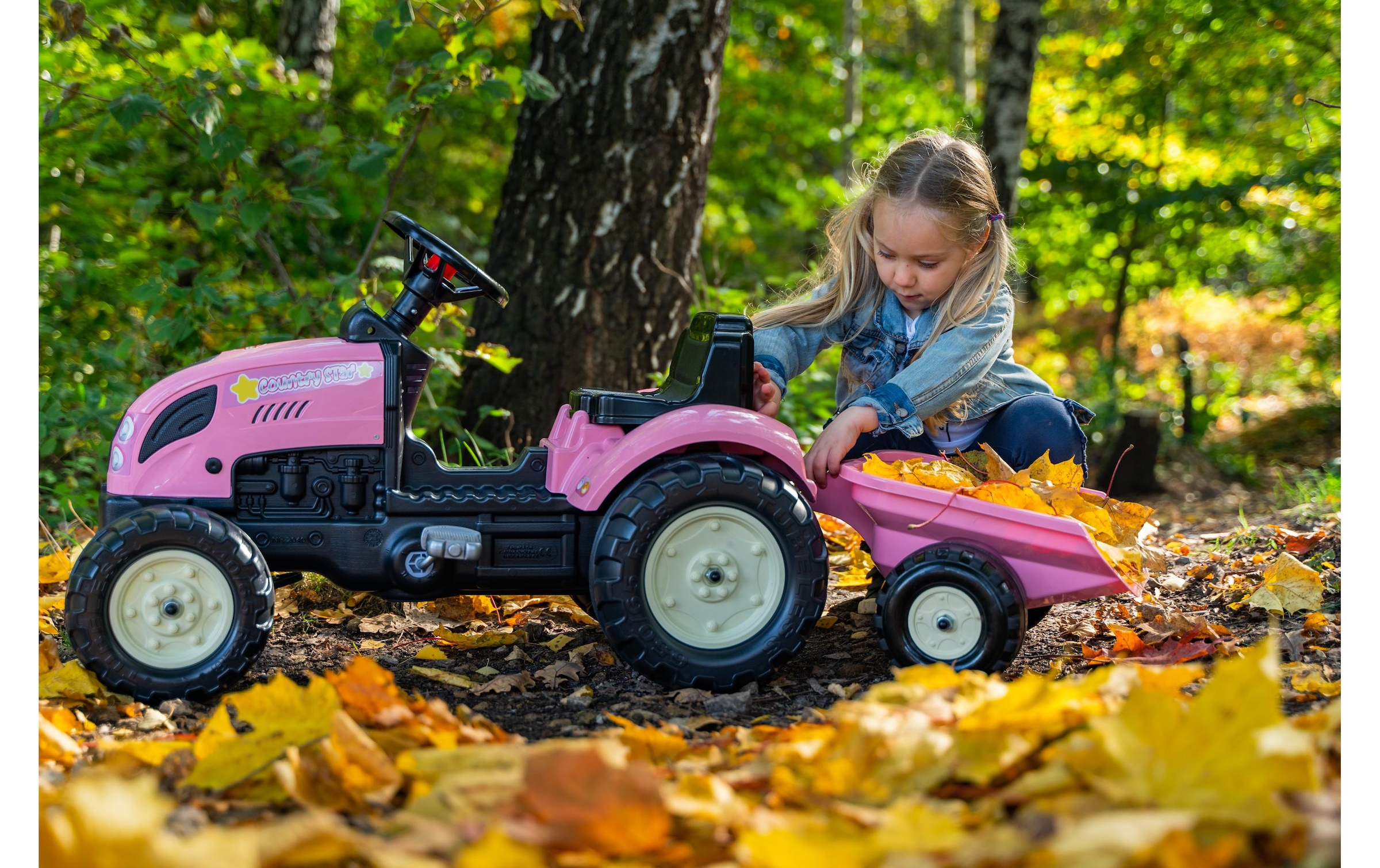 Falk Rutscherauto »Country Star Traktor + Anh. M«