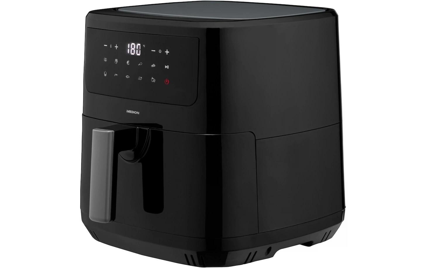 Medion® Heissluftfritteuse »MD 11750 45329 l, Schwarz«, 2150 W