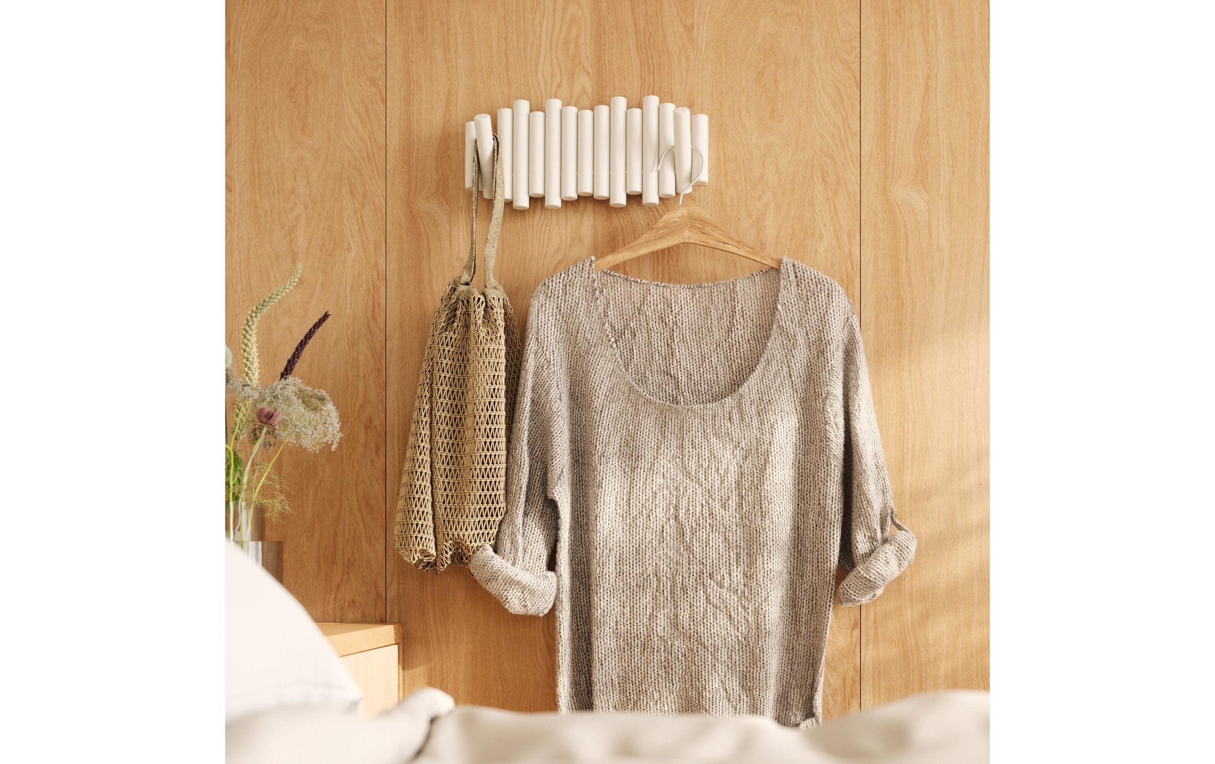 Umbra Garderobenleiste »Picket 38 cm Weiss«