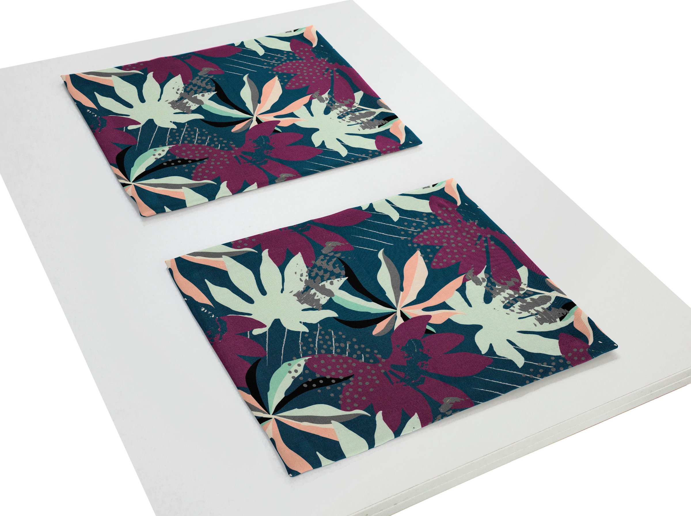 Adam Platzset "Jungle" GOTS organic,zertifiziert durch CERES 0242Made in Germany