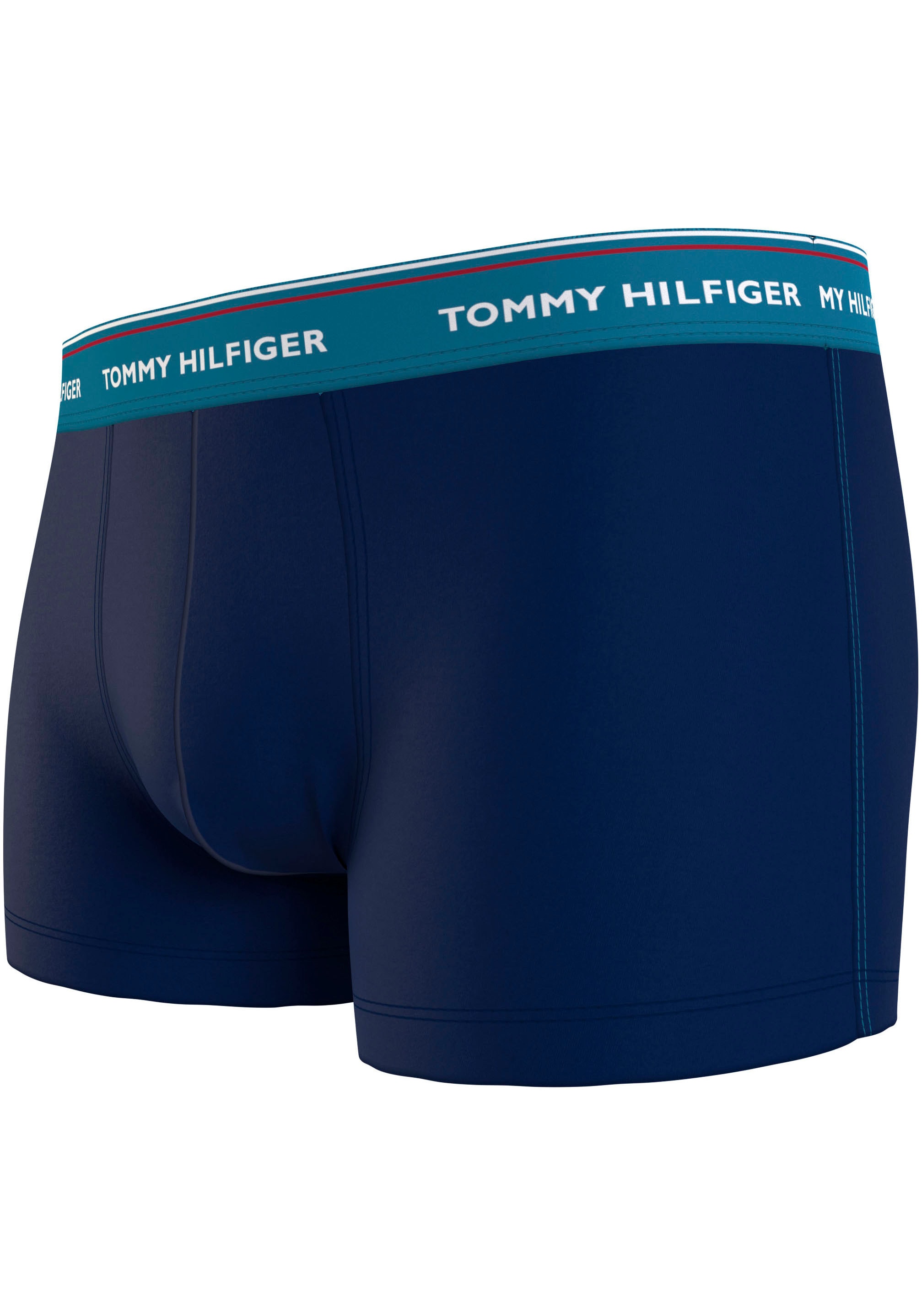 Tommy Hilfiger Underwear Trunk »BT WB TRUNK 3 PACK«, (Packung, 3 St., 3er-Pack), in grossen Grössen