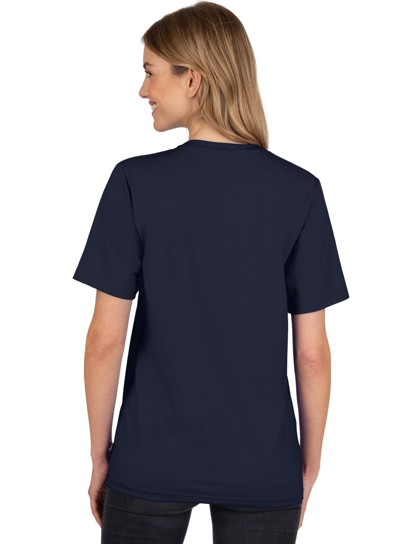 Trigema T-Shirt »TRIGEMA T-Shirt DELUXE Baumwolle«, (1 tlg.)