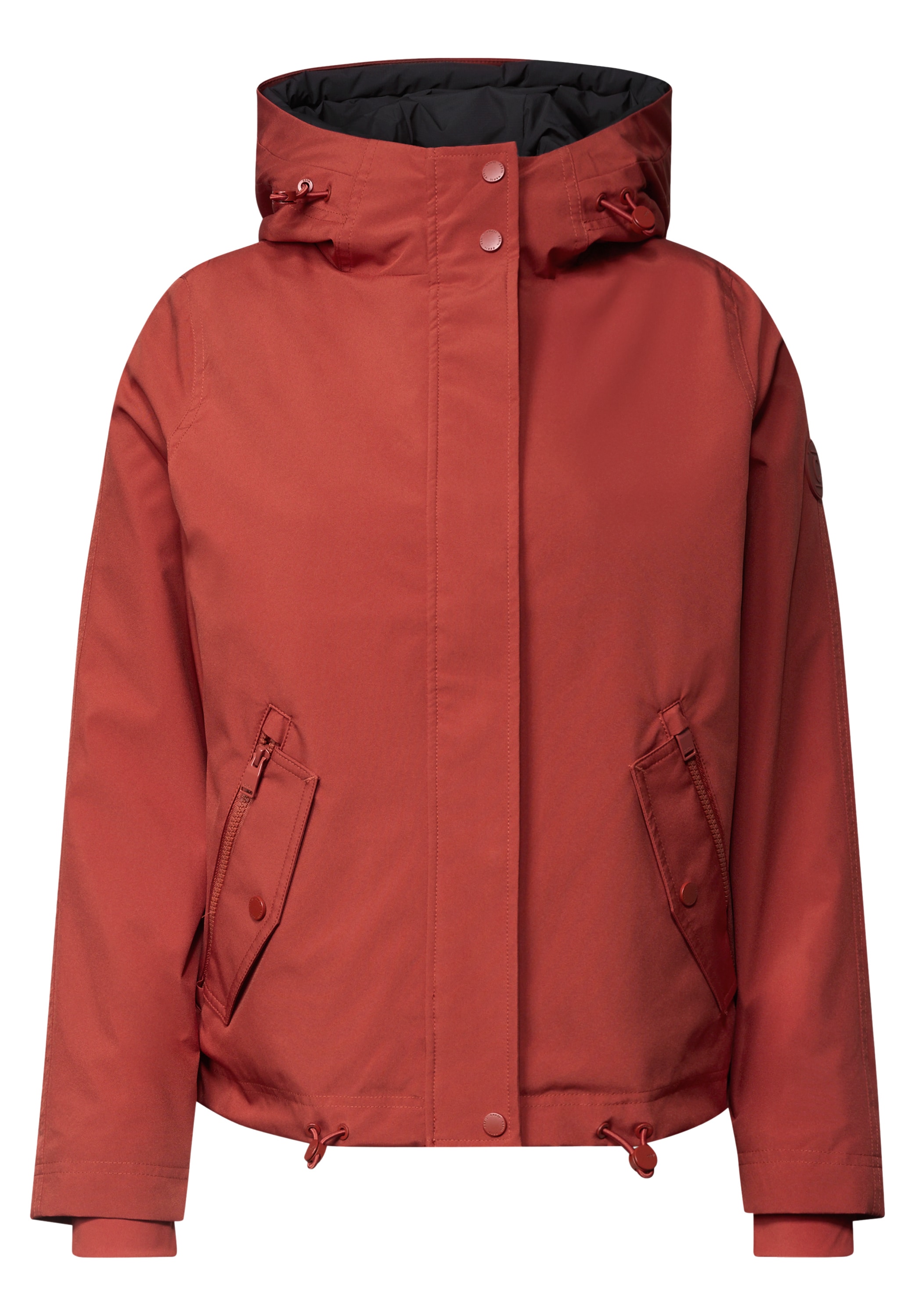 Cecil Blouson mit Kapuze 2-in-1 Jacke mit Steppwesten-Inlay / Kapuze