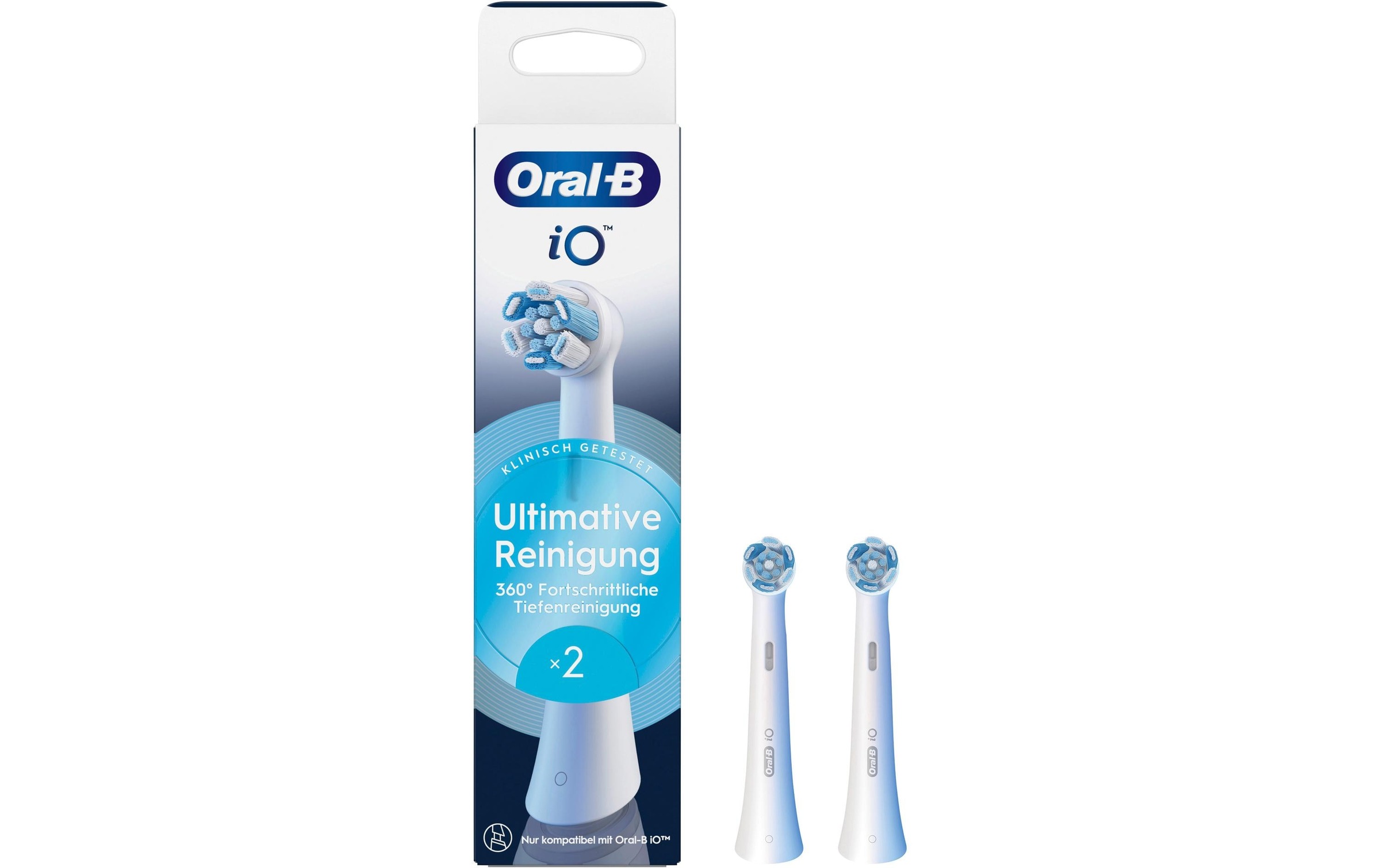 Oral-B Aufsteckbürste »iO Ultimative Reinigung 2 Stück«