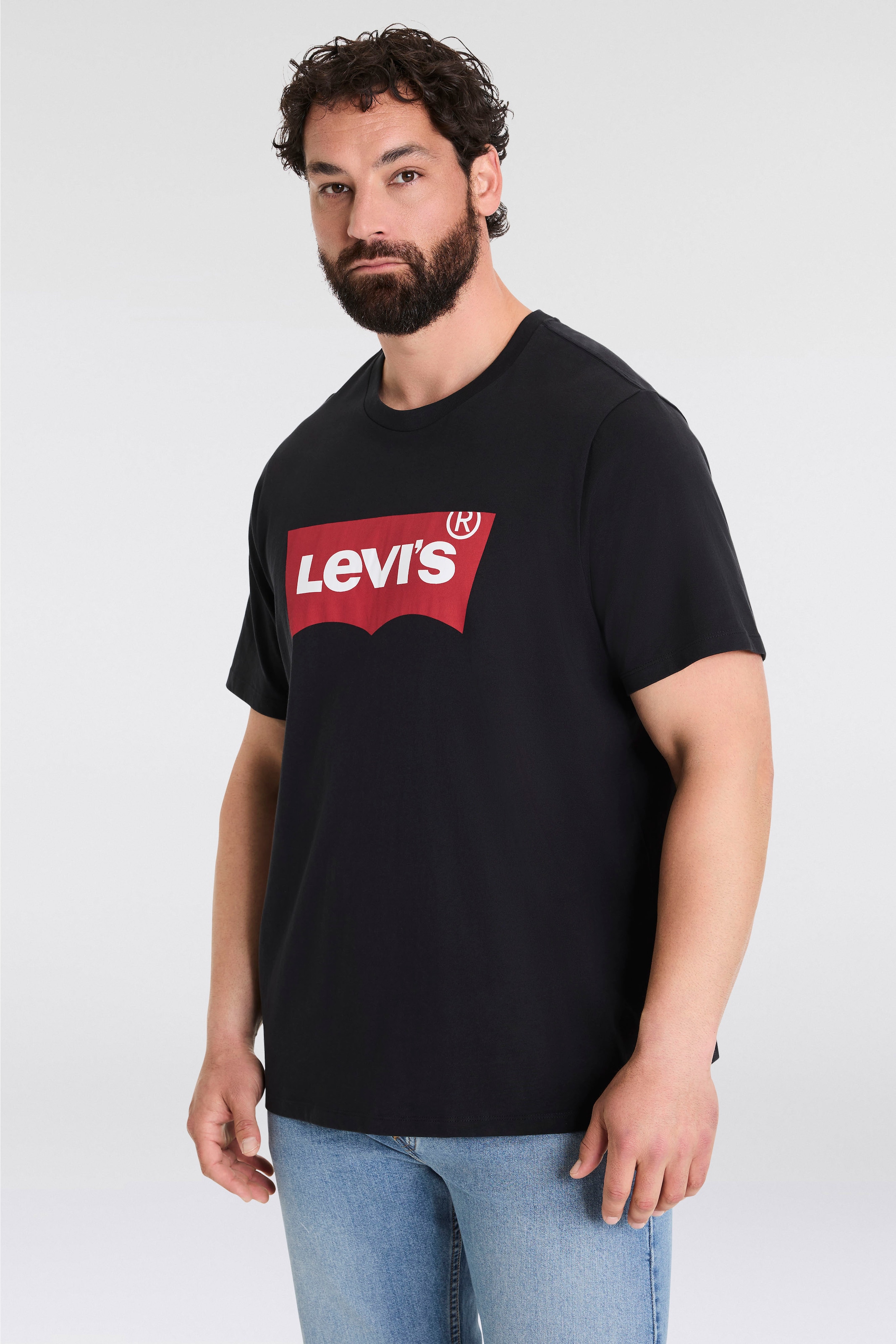 Levi's® Plus T-Shirt »LE B&T BIG GRAPHIC TEE« mit Logofrontprint