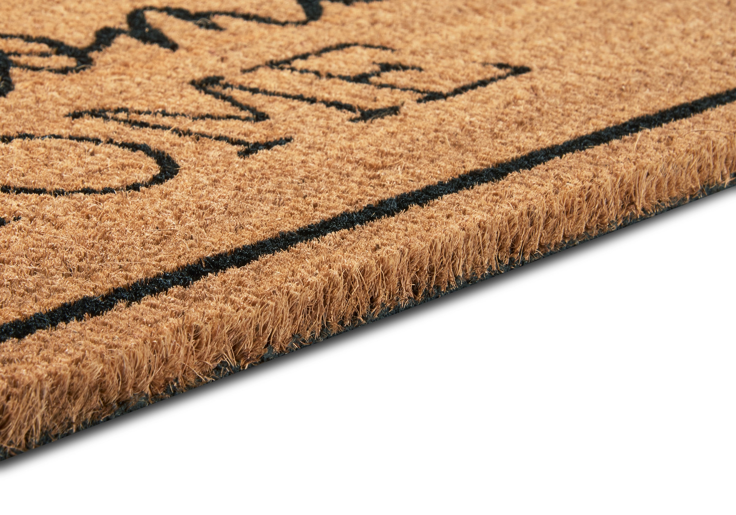 HANSE Home Fussmatte »Mix Mats Kokos Welcome Home, Türmatte«, rechteckig, 15 mm Höhe, Kokos, Schmutzfangmatte, Outdoor, Rutschfest, Innen, Kokosmatte, Flur