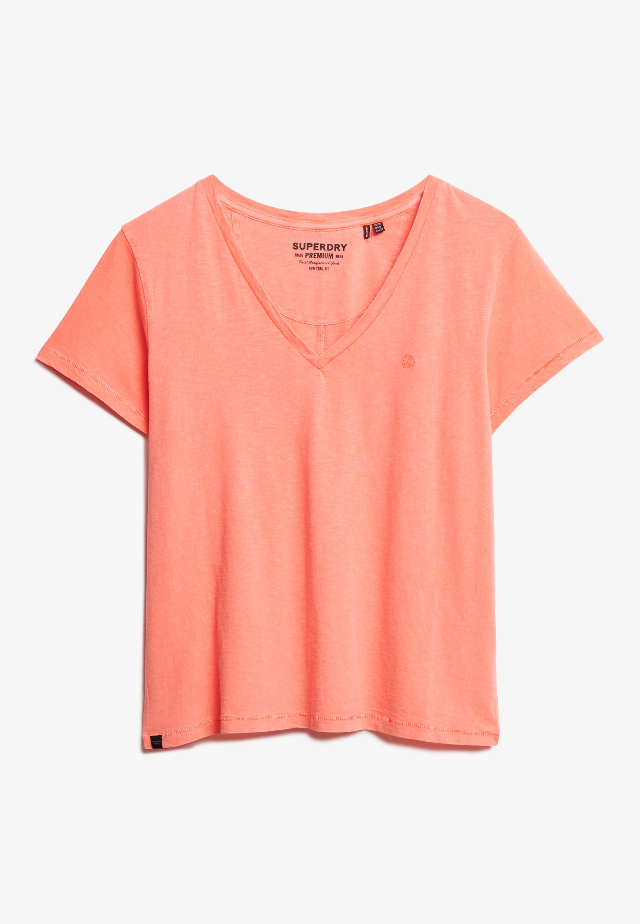 Superdry T-Shirt »STUDIOS SLUB EMB VEE TEE«