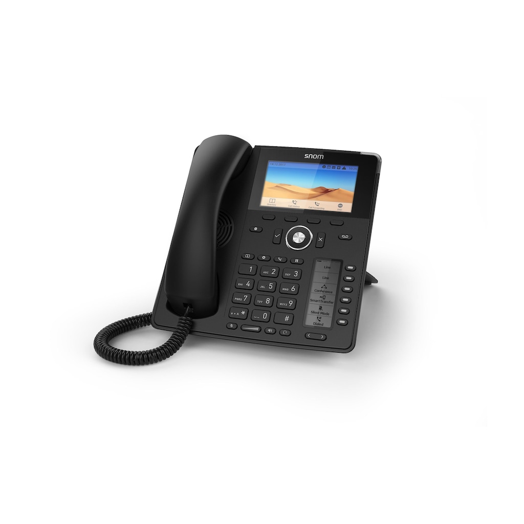 Snom Festnetztelefon »D785N Schwarz«