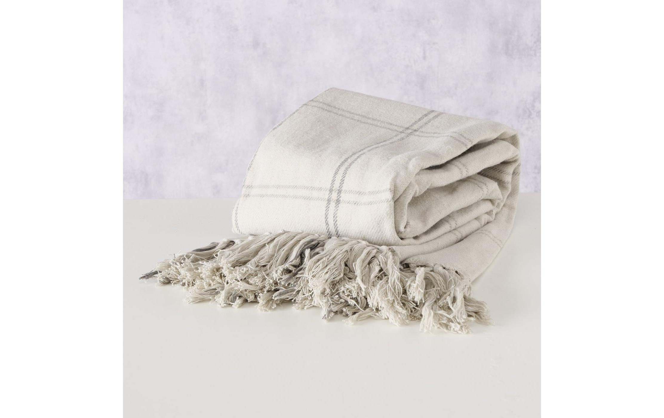 BOLTZE Wohndecke »Decke Pattma Baumwolle« online kaufen | Jelmoli-Versand