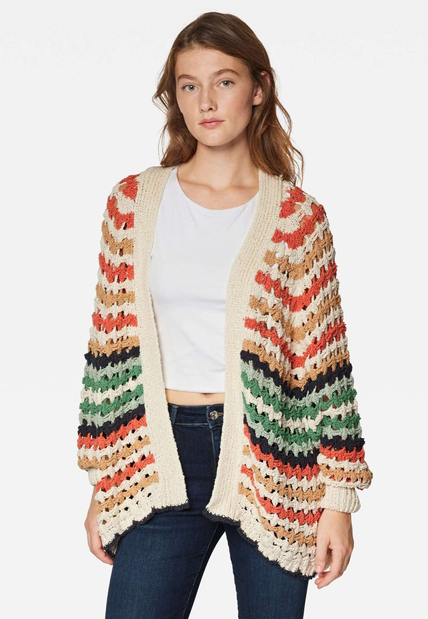 Mavi Strickpullover »Pullover Colorful Striped Sweater«