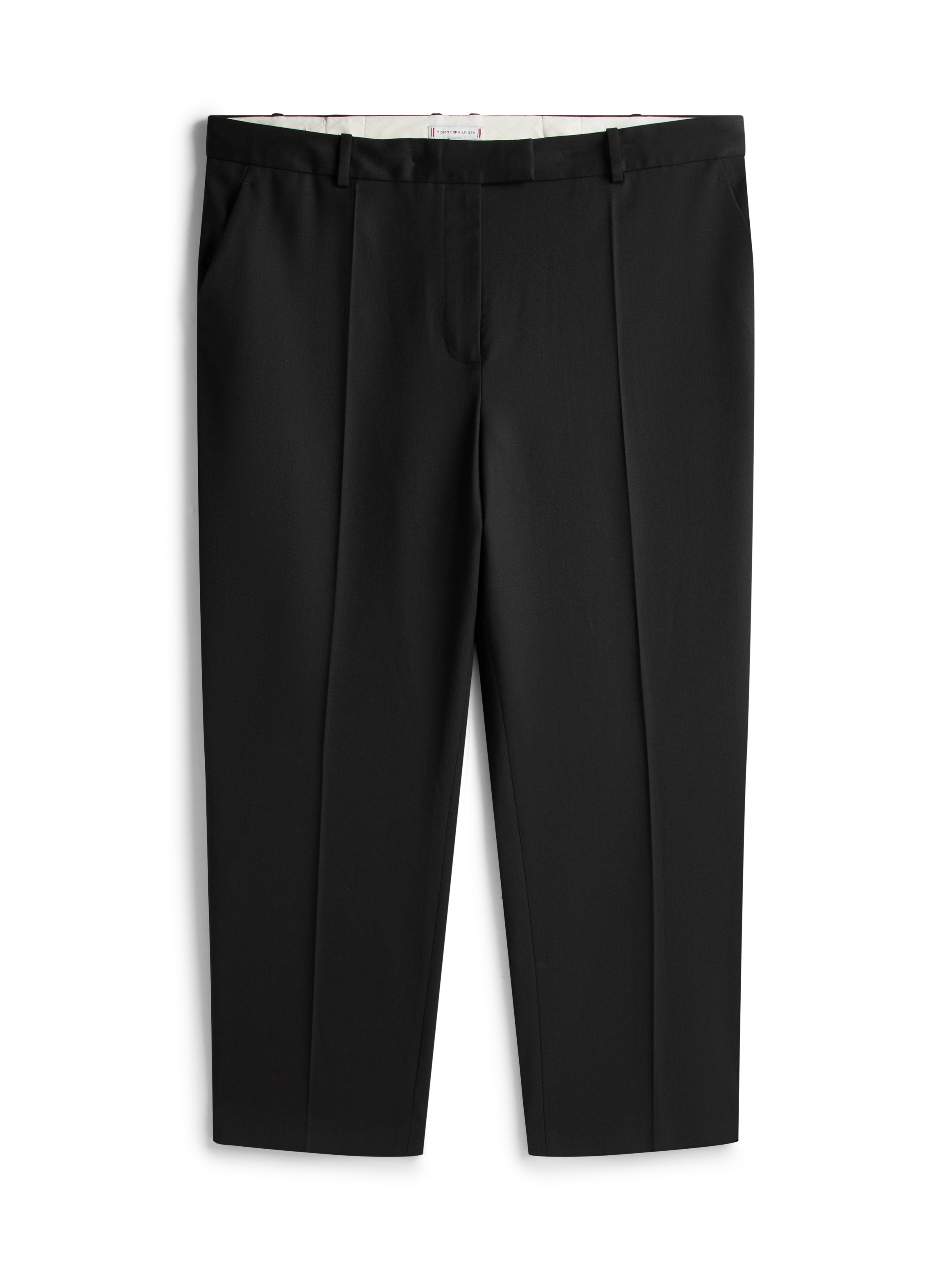 Tommy Hilfiger Curve Anzughose »CRV TIMELESS WOOL SLIM STRT PANT«, in grossen Grössen, mit Wolle