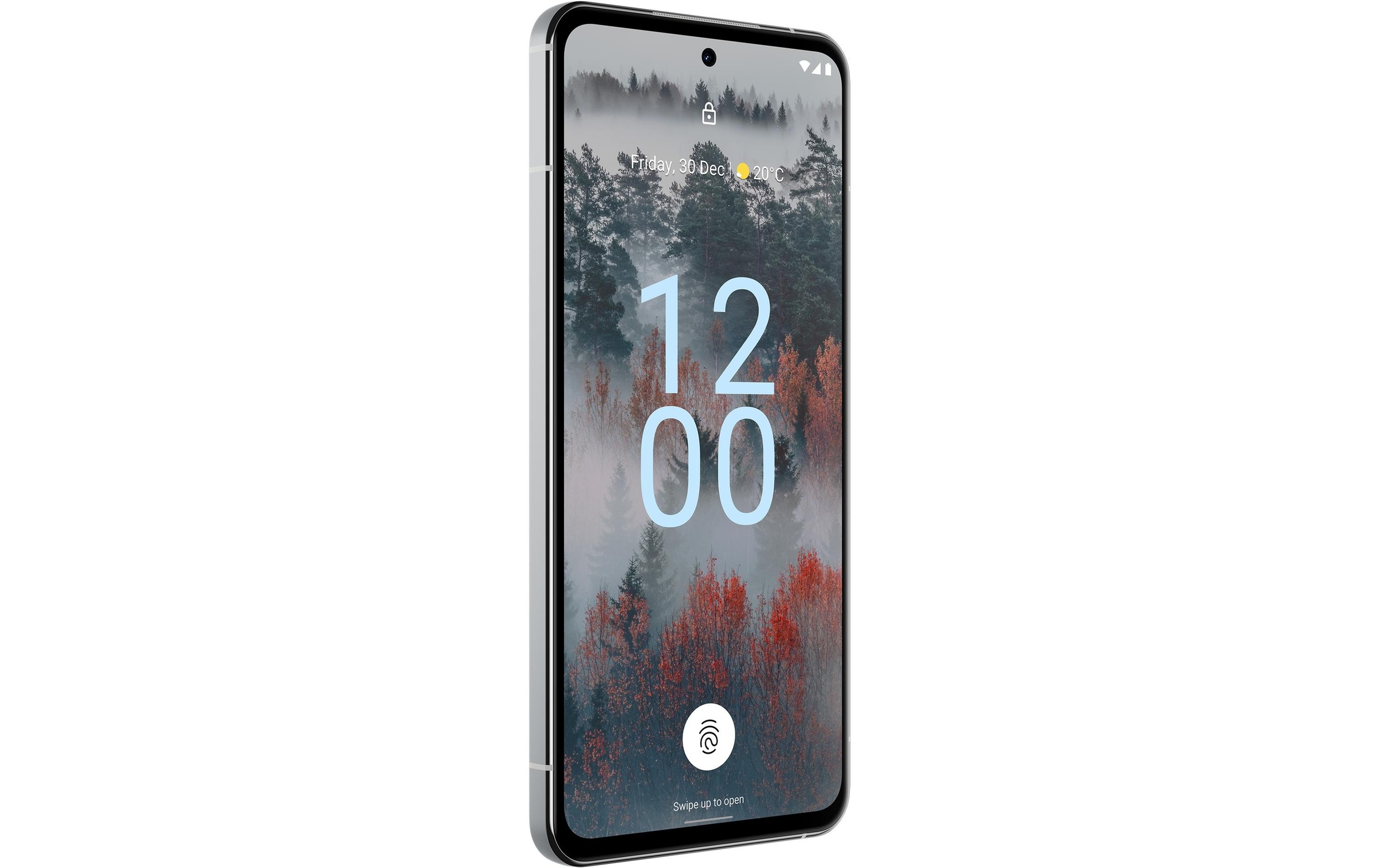 Nokia Smartphone »X30 5G 128 GB/6 RAM, DS, ice white«, weiss