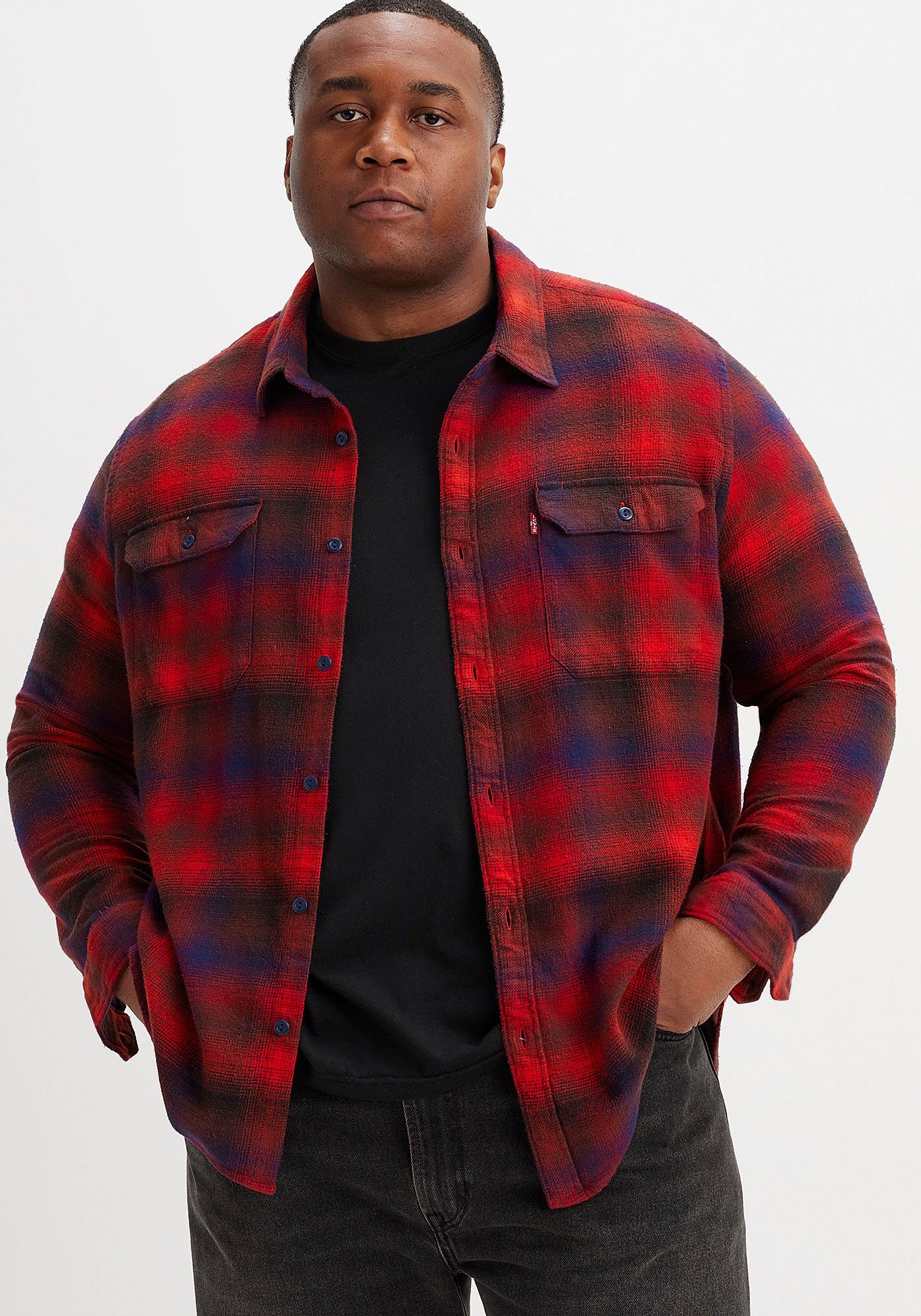 Levi's® Plus Karohemd »BIG JACKSON WORKER« aus Baumwolle