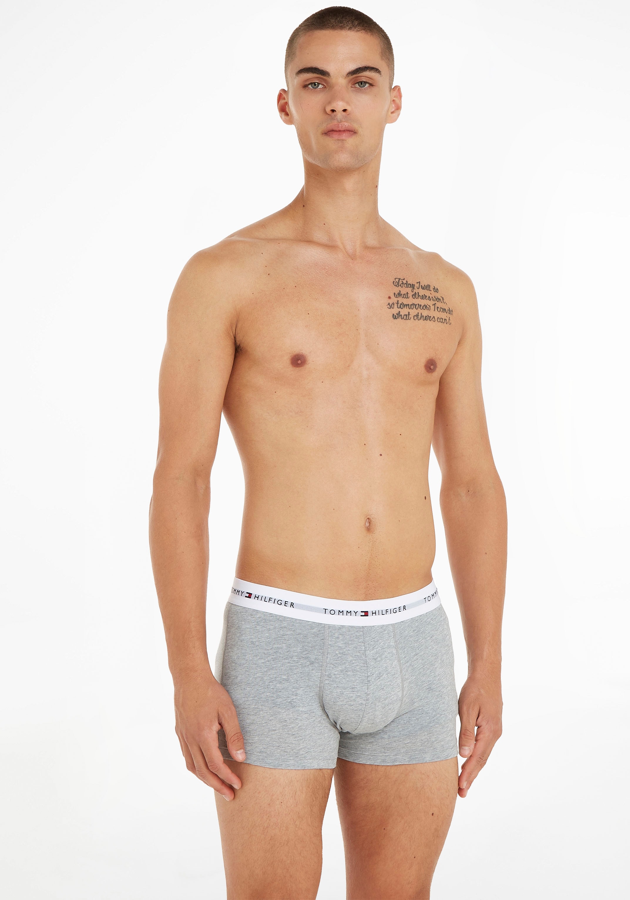 Tommy Hilfiger Underwear Trunk »3P TRUNK«, (Packung, 3 St., 3er-Pack), mit Logoschriftzug