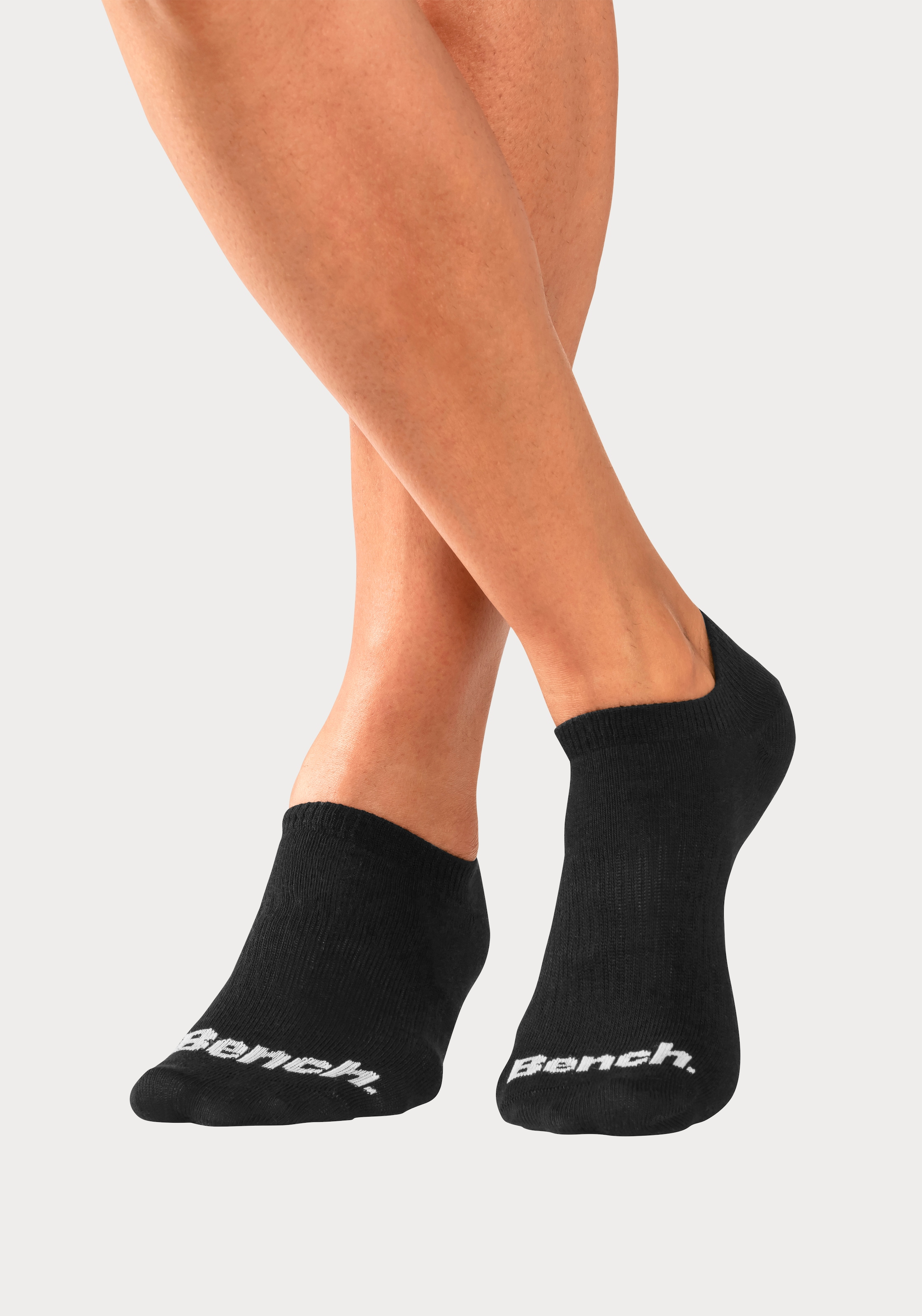 Bench. Sportsocken, (Set, 6 Paar), Sneakersocken verschwinden im Schuh