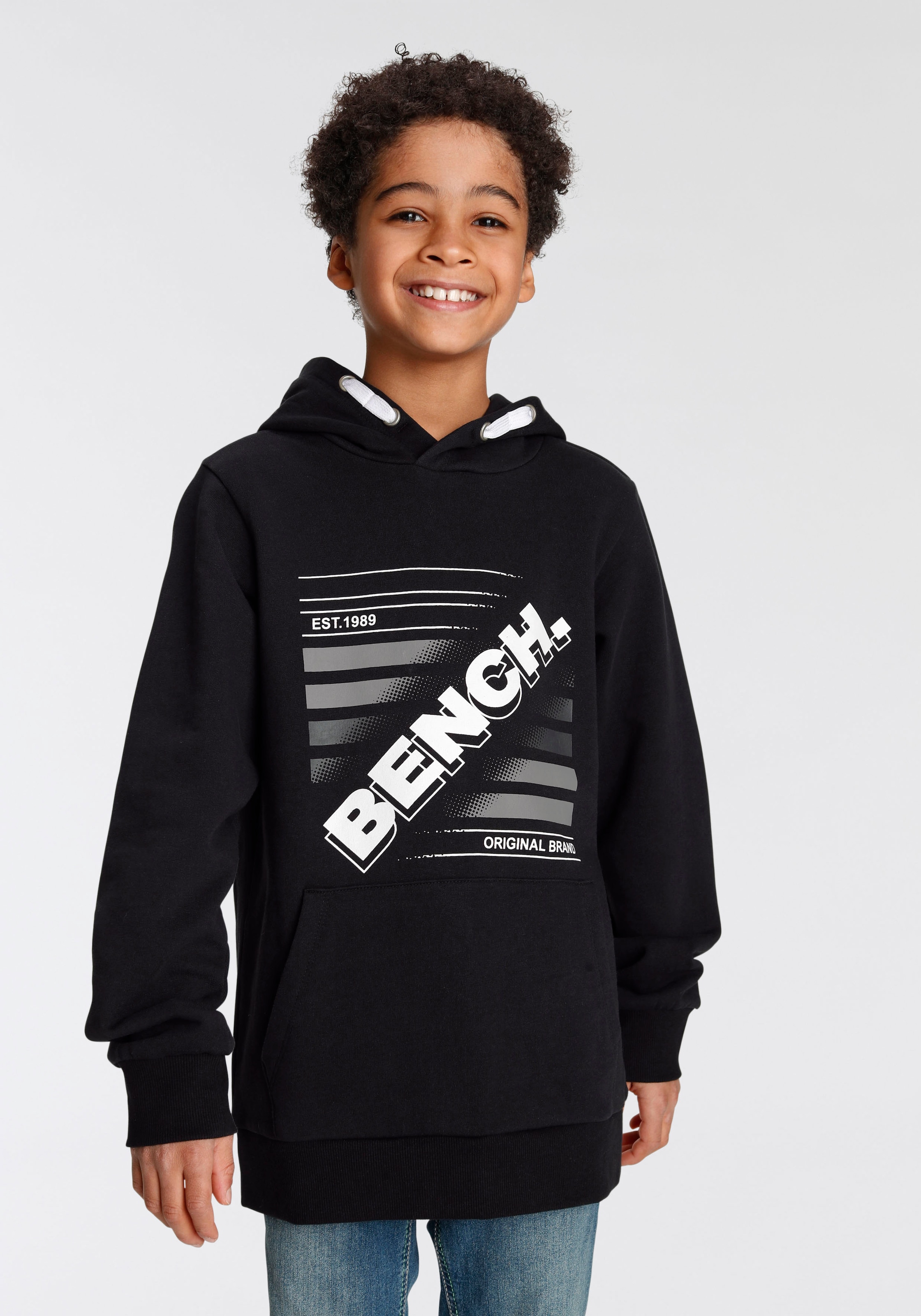 Bench. Kapuzensweatshirt, cooler Bench-Druck kaufen