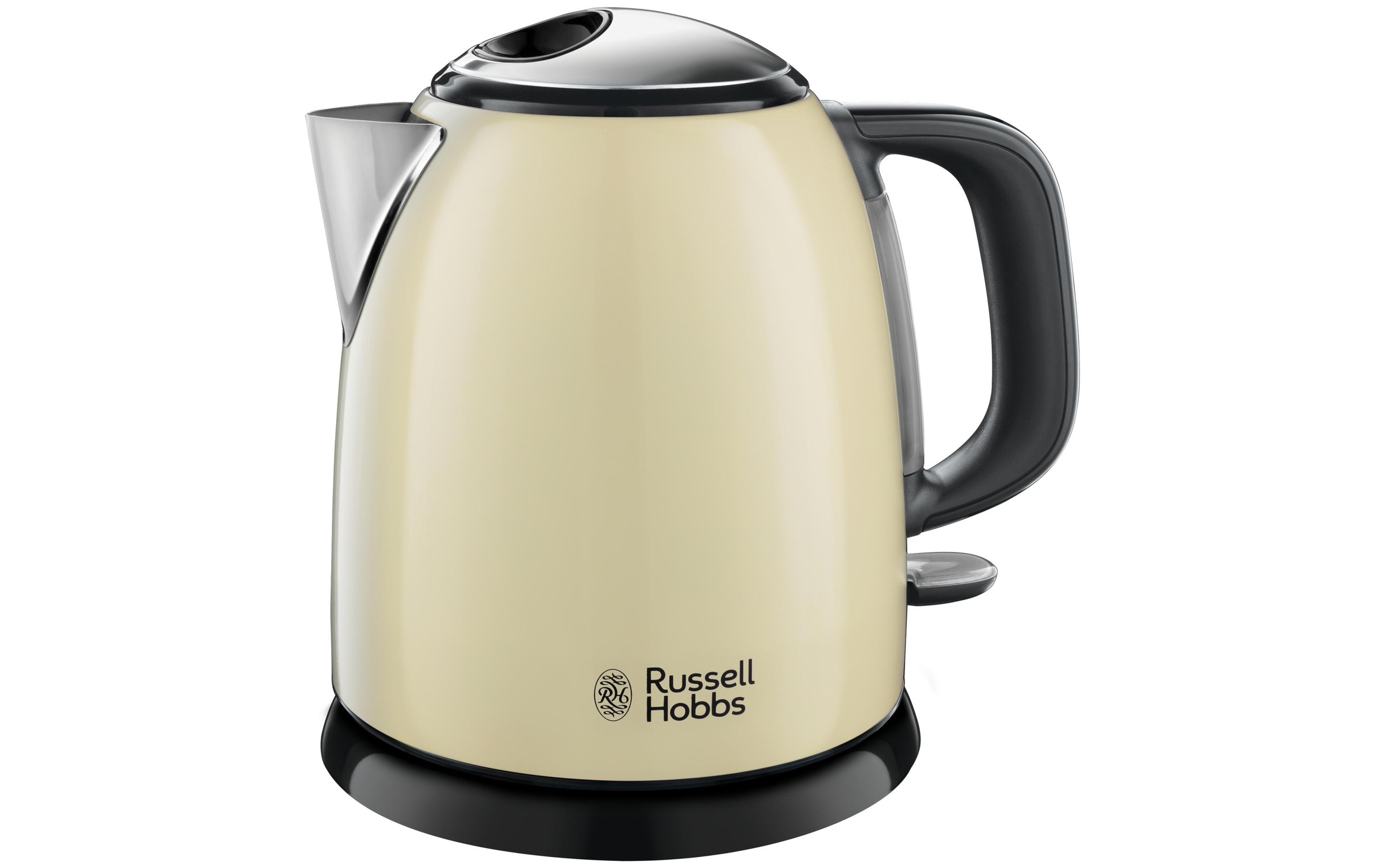 Russell Hobbs, RUSSELL HOBBS Wasserkocher »24994-70 Colours Plus« 1 l 2400 W, cremefarben, Einheitsgröße, Wasserkocher
