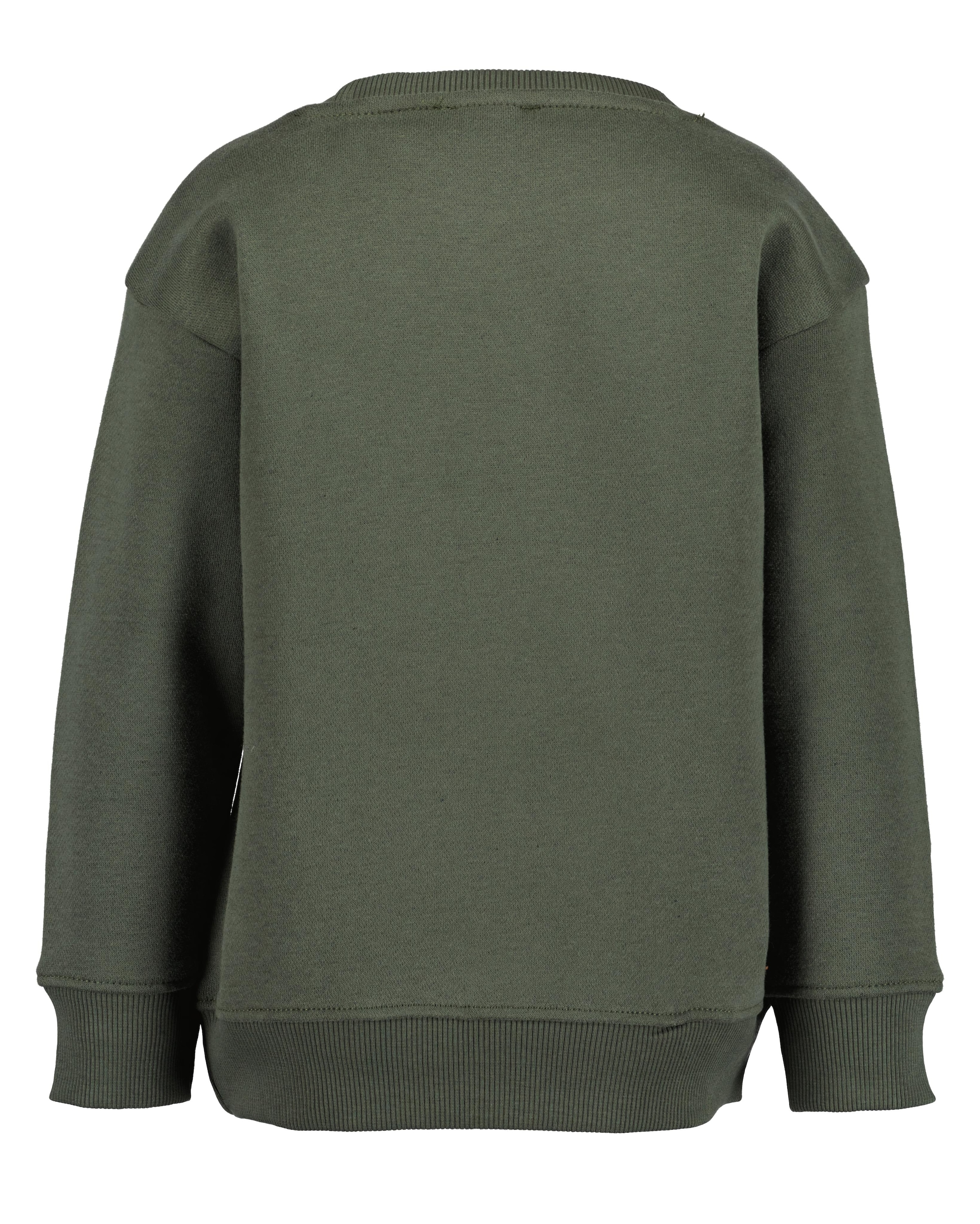 Blue Seven Sweatshirt, mit grossem Dino-Frontmotiv