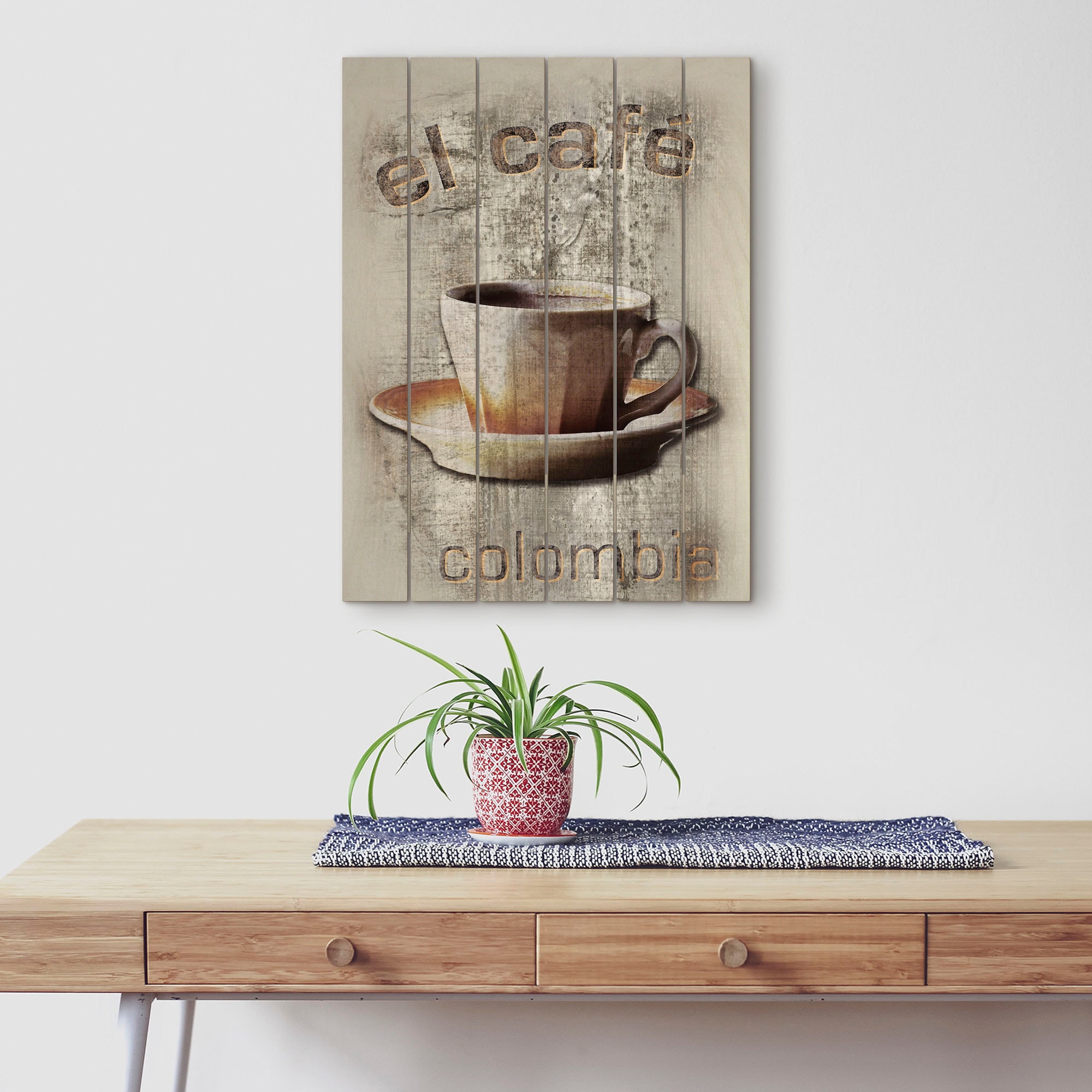 Artland Holzbild »Kolumbien - Das Café«, Kaffee Bilder, (1 St.) online  shoppen | Jelmoli-Versand