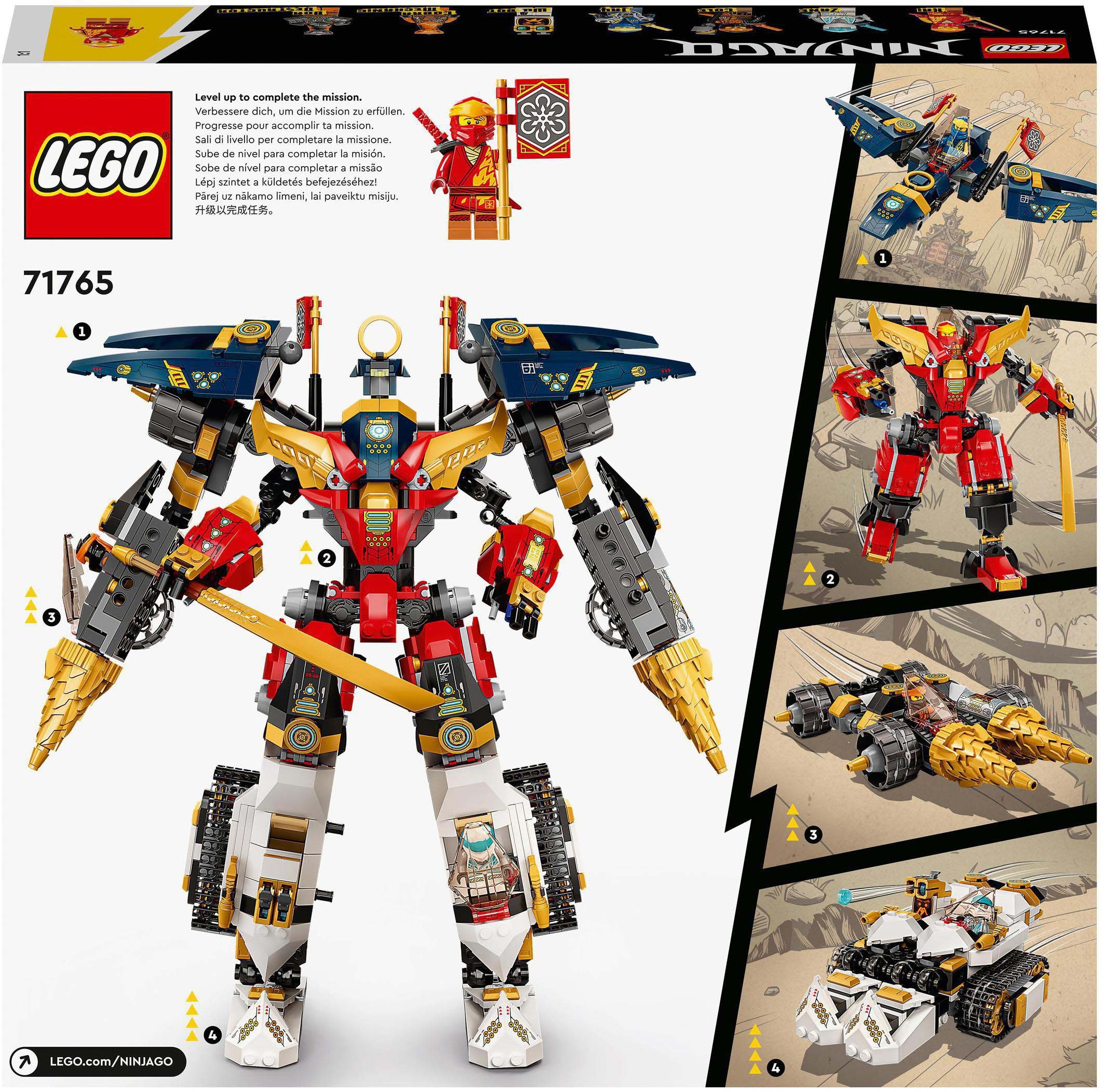 LEGO® Konstruktionsspielsteine »Ultrakombi-Ninja-Mech (71765), LEGO® NINJAGO®«, (1104 St.)