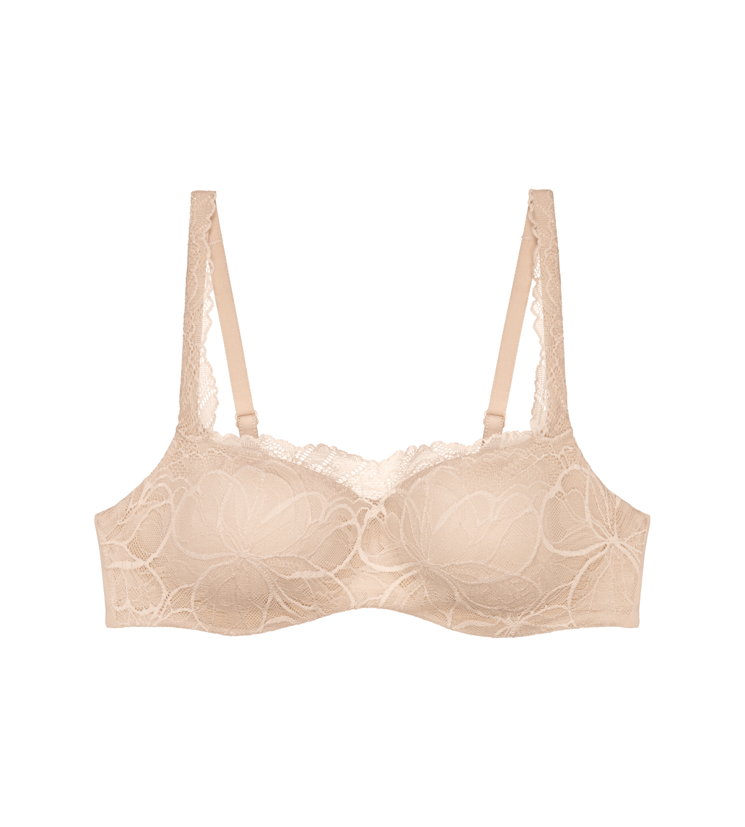 Triumph Bügel-BH »Body Make-Up Illusion Lace Balconette«, feine Stretch-Spitze