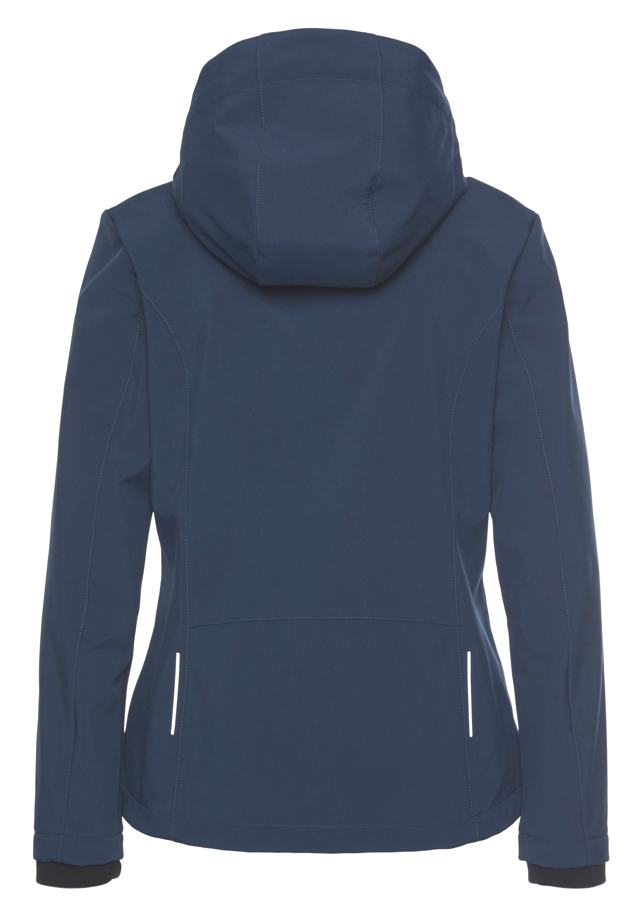 CMP Softshelljacke, mit Kapuze, Winddicht & Wasserabweisend & Atmungsaktiv