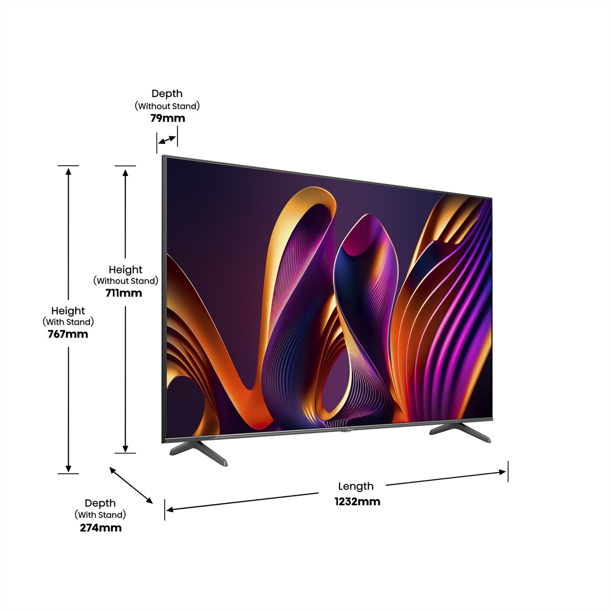 Hisense QLED-Fernseher »55E77NQ PRO«, UHD