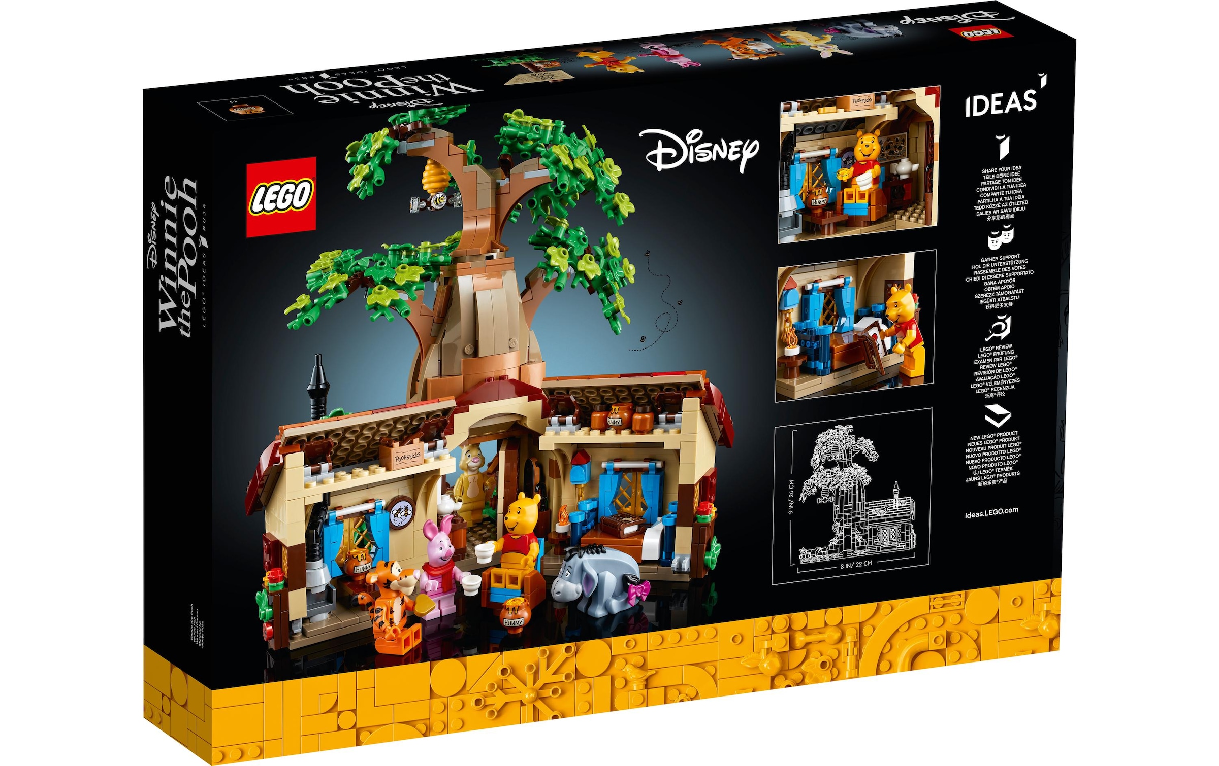 LEGO® Konstruktionsspielsteine »Winnie Puh 21326«