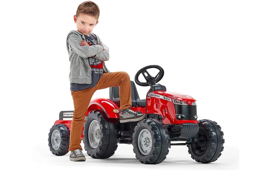 Falk Rutscherauto »Massey Ferguson Traktor + Anh. L«
