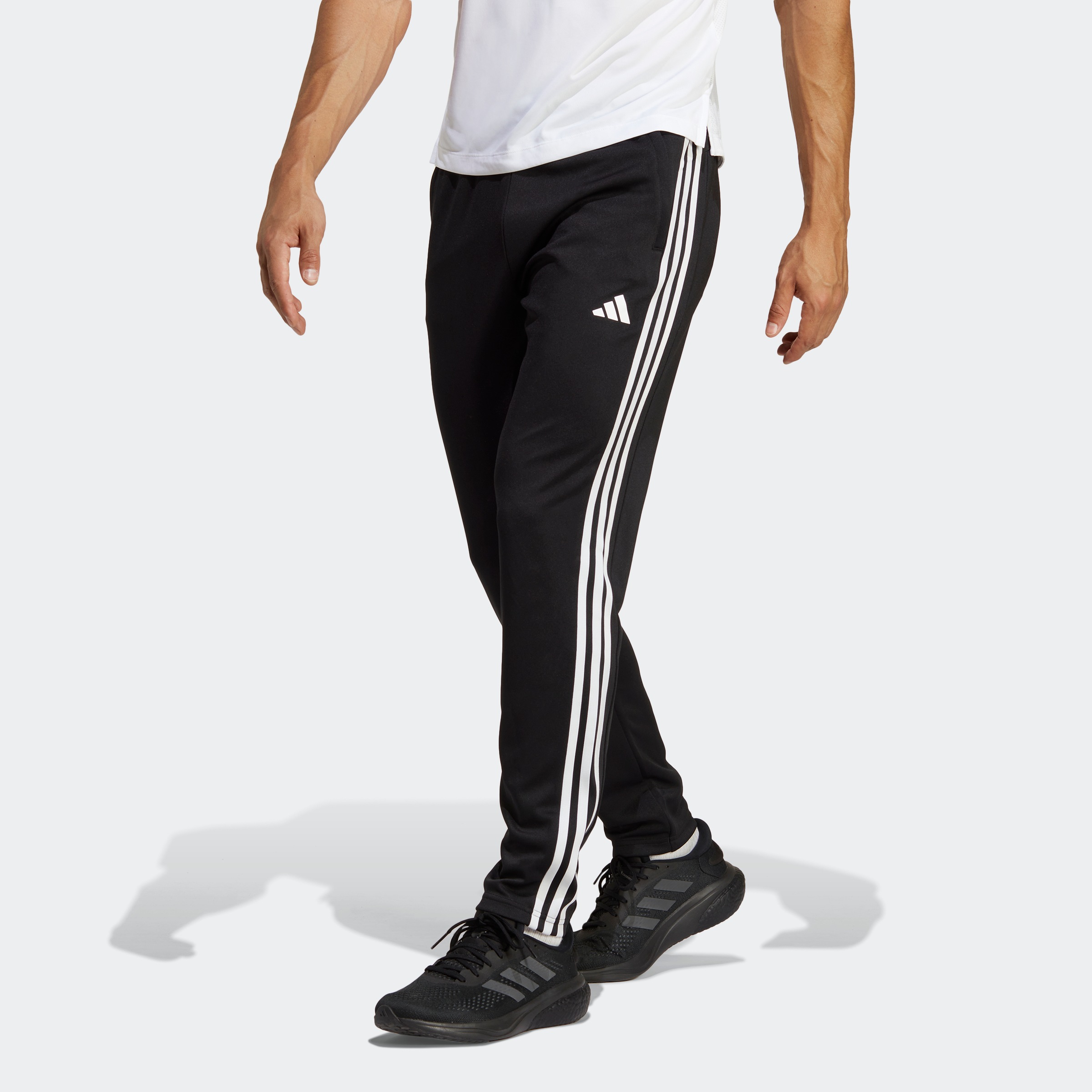 adidas Performance Sporthose »TRAIN ESSENTIALS 3STREIFEN« atmungsaktive Trainingshose
