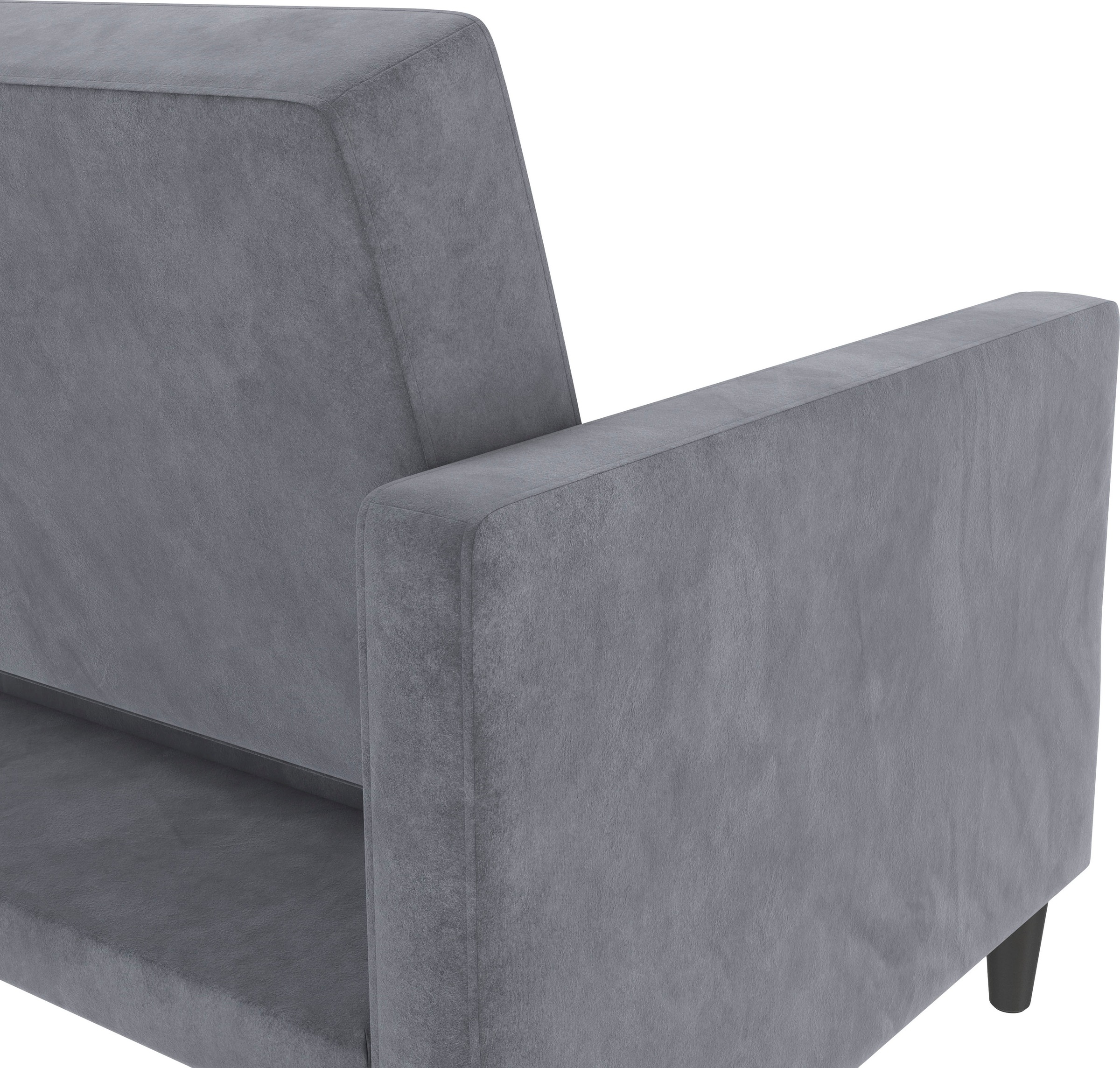 Dorel Home 3-Sitzer »Hartford II«, Bettfunktion, Rückenlehne 2-teilig, 3-fach verstellbar, Sitzhöhe 43 cm