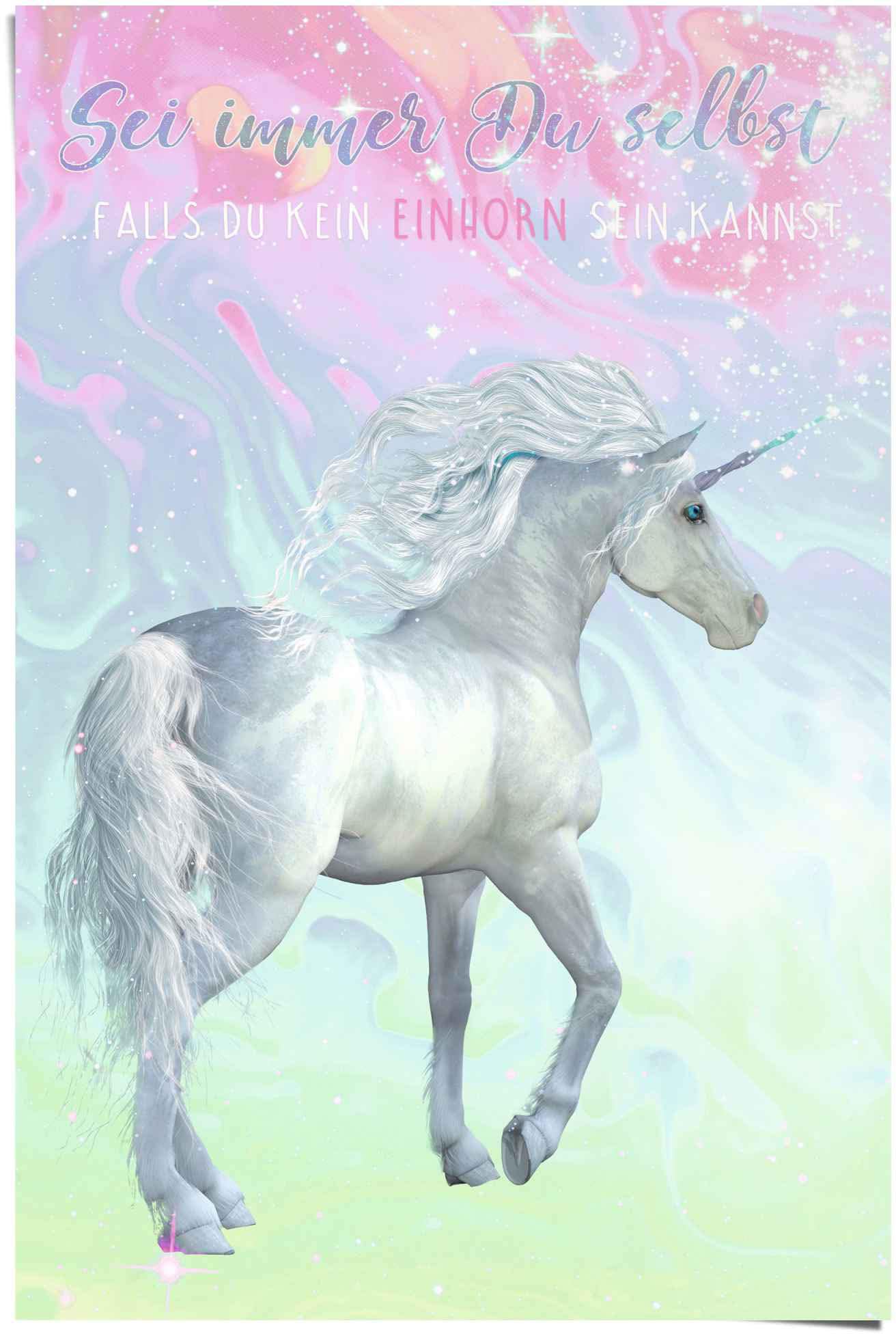 Reinders! Poster »Einhorn« 1 Stk. tlg.