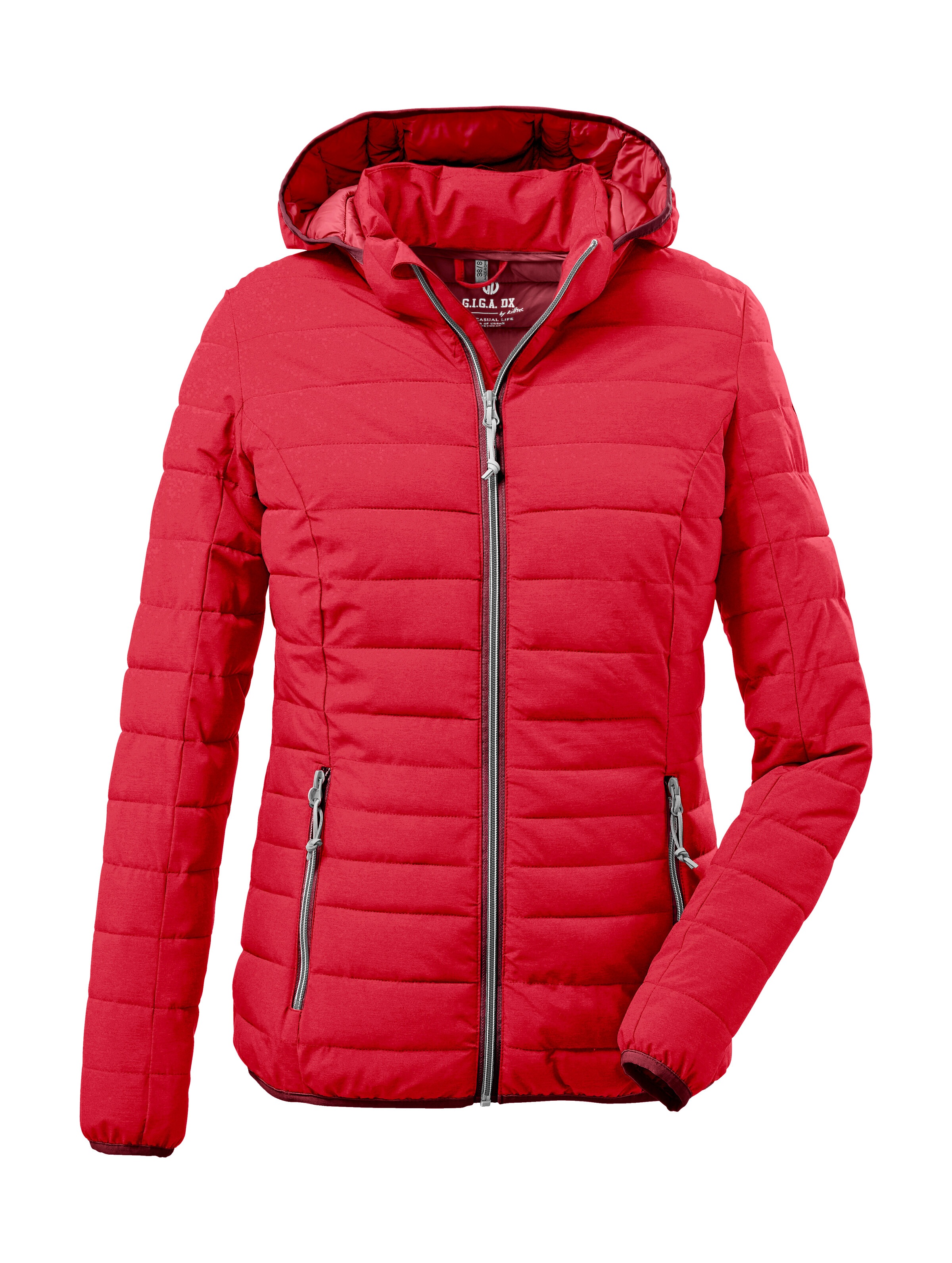 G.I.G.A. DX by killtec Steppjacke »Uyaka« Leichte, wasserabweisende Damenjacke mit abzippbarer Kapuze
