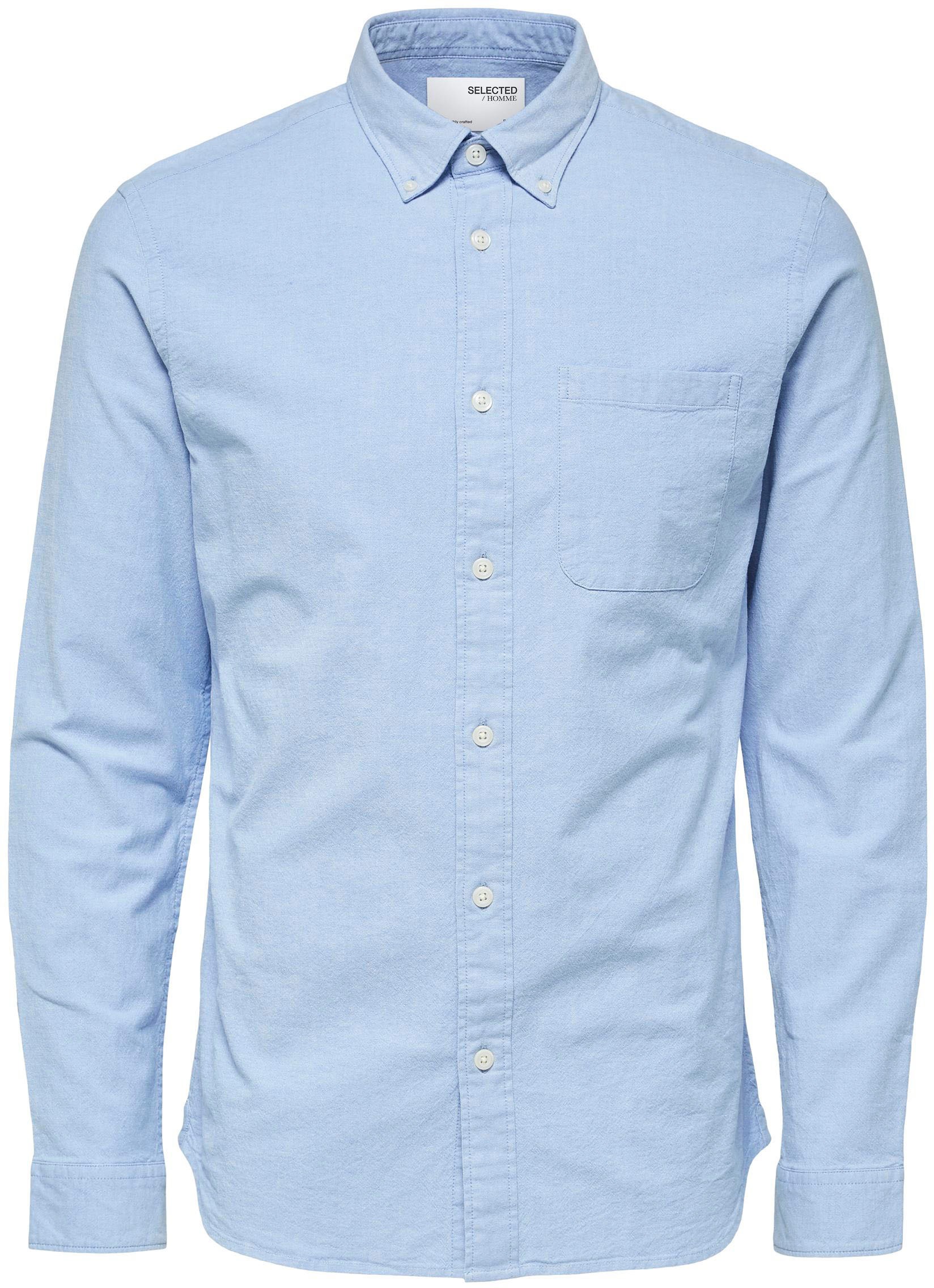 SELECTED HOMME Langarmhemd »SLHREGRICK-OX SHIRT LS NOOS«, mit Brusttasche
