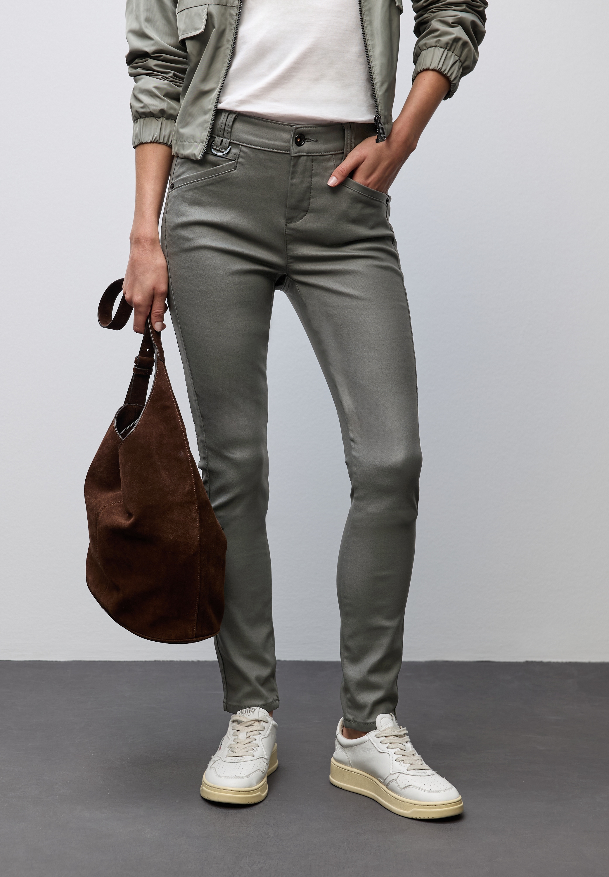 STREET ONE Stoffhose »Style York« mit Taschen