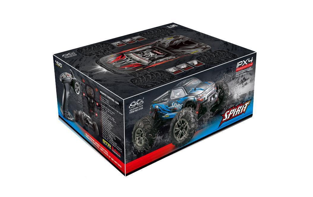 RC-Monstertruck »Absima Spirit 4WD Rot,«