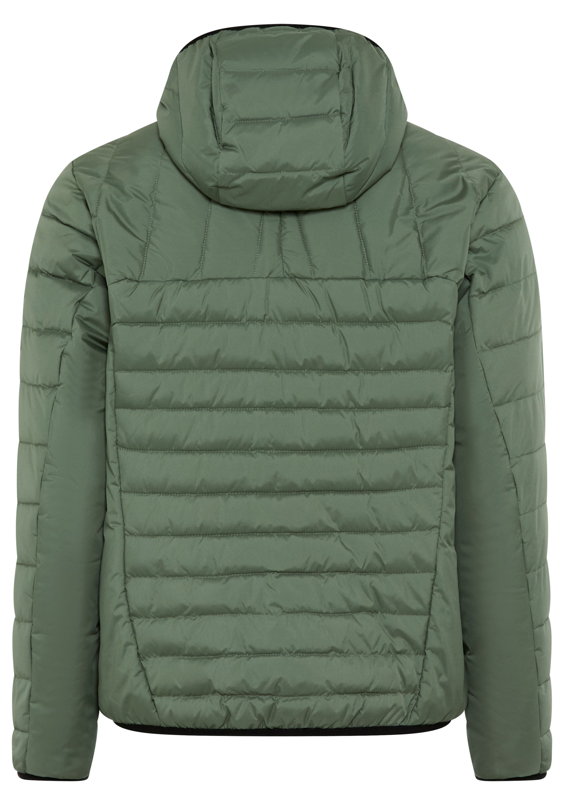 BOSS GREEN Steppjacke, mit Kapuze, Kapuze, Regular Fit, reflektierende Details