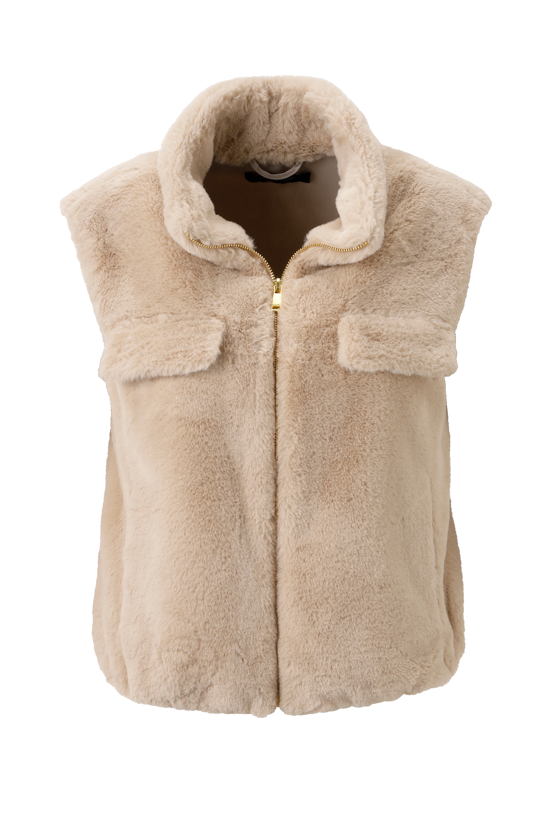 Aniston CASUAL Plüschweste, in trendiger Farbpalette - NEUE KOLLEKTION
